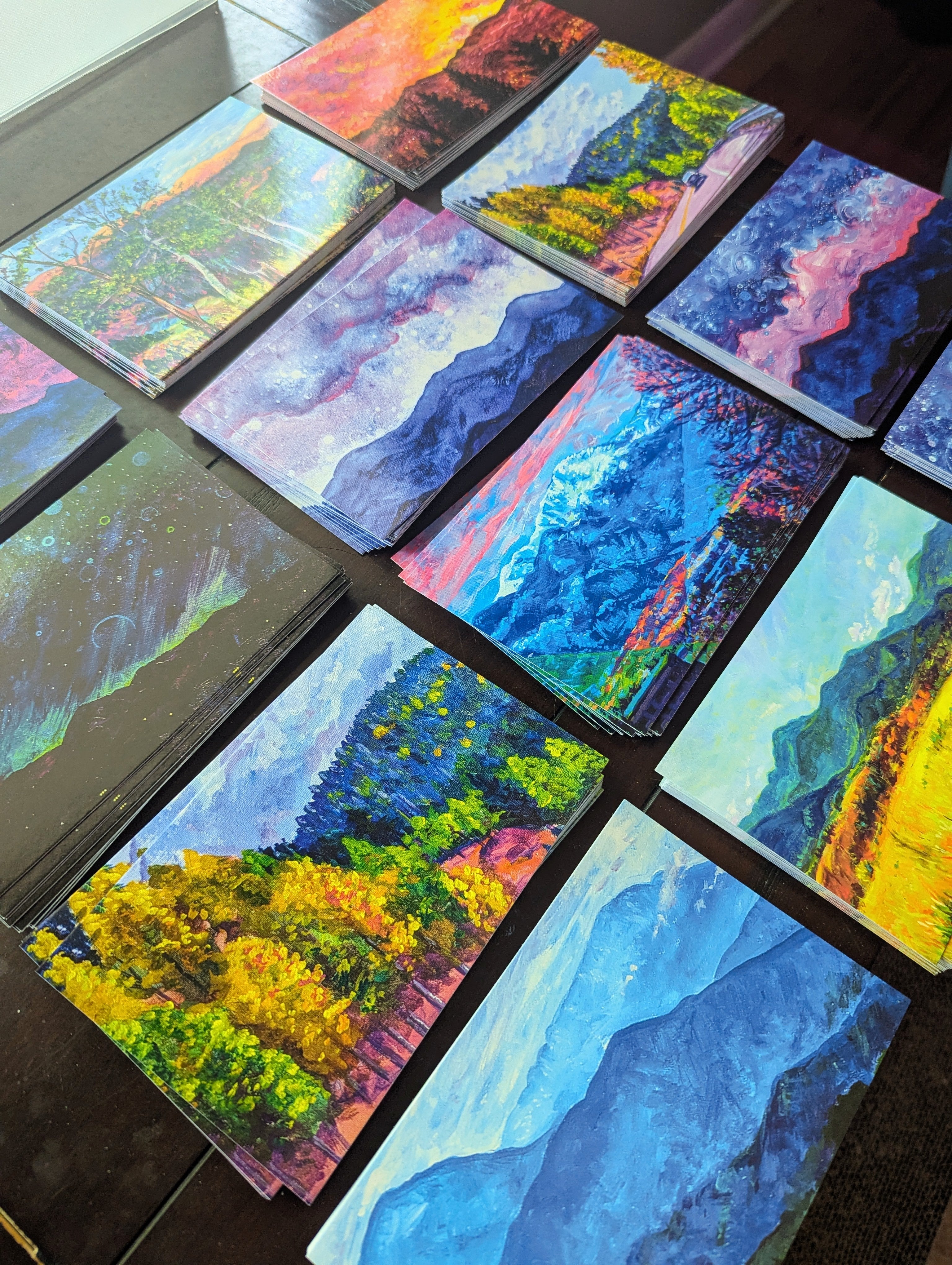 Colorful Peak - Postcard