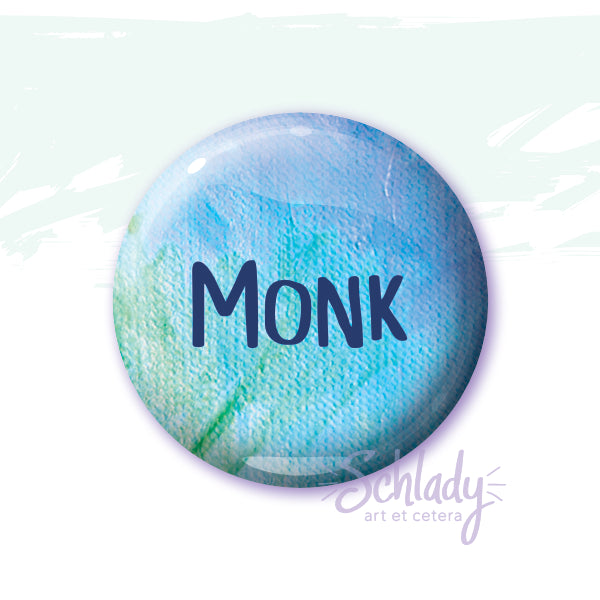 Monk - Button Pin