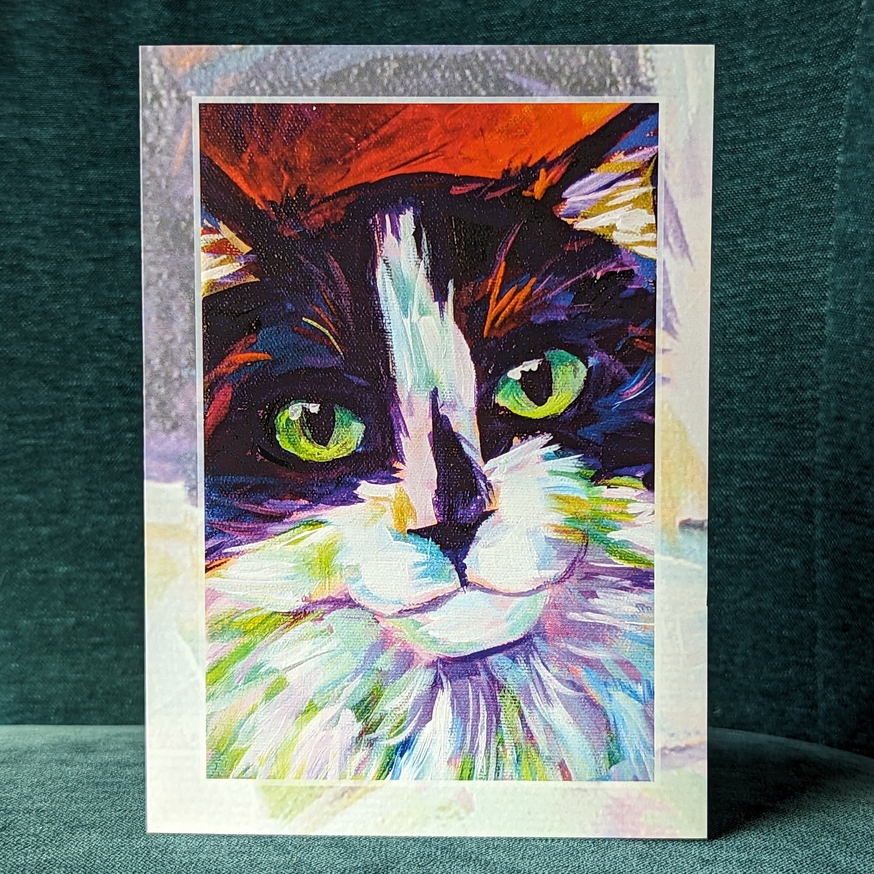 Victor - Cat Art Notecard