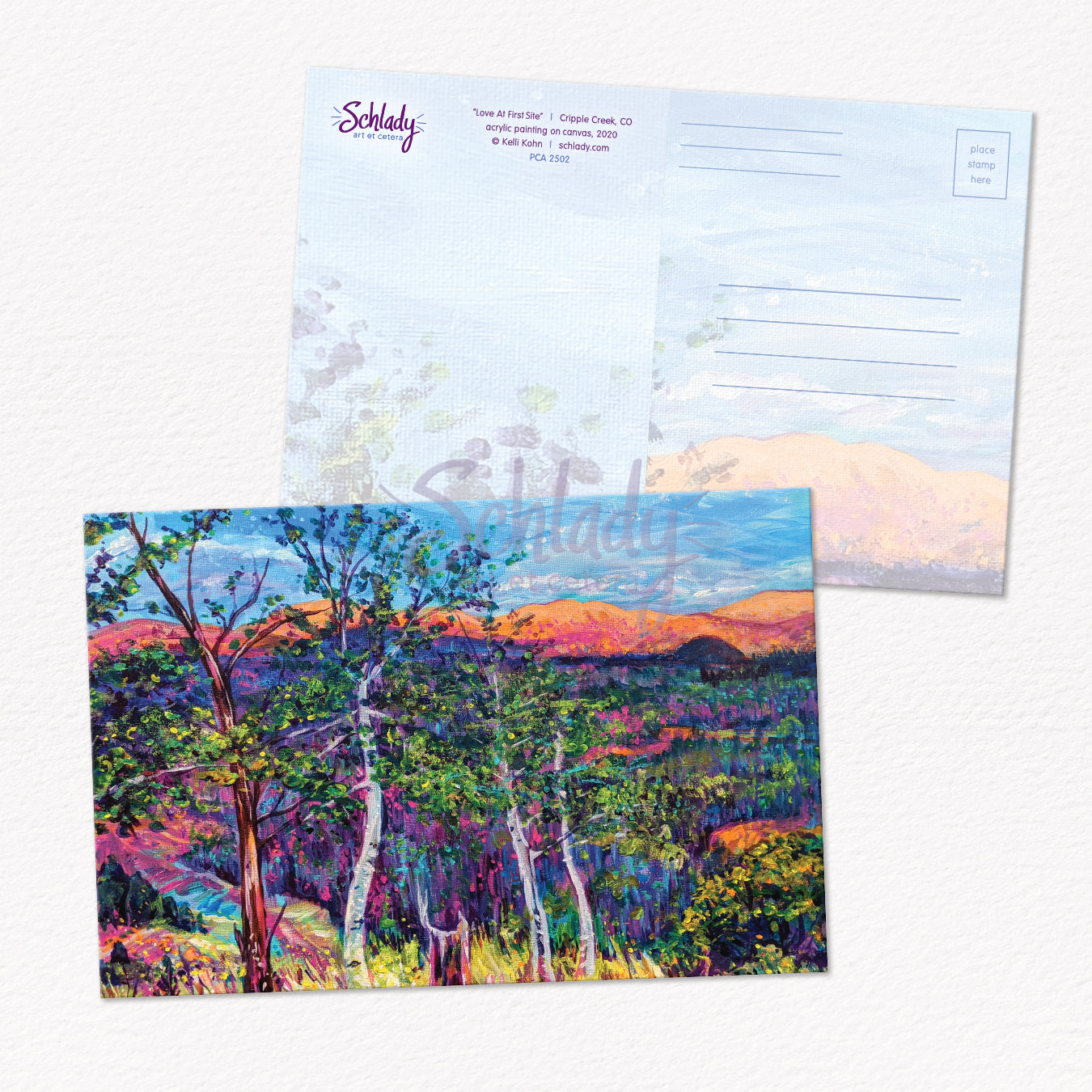 Love At First Site - Postcard