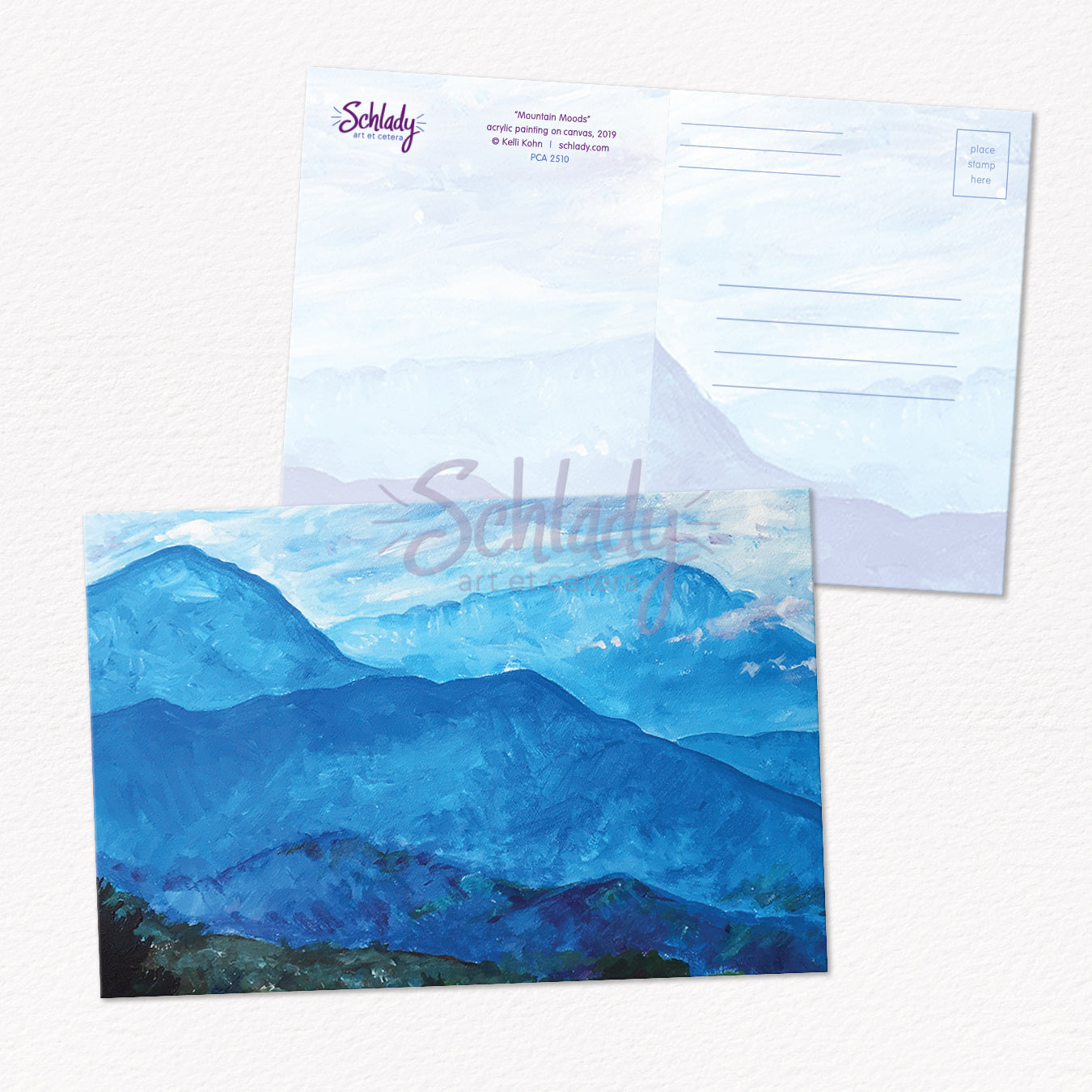 Mountain Moods - Postcard