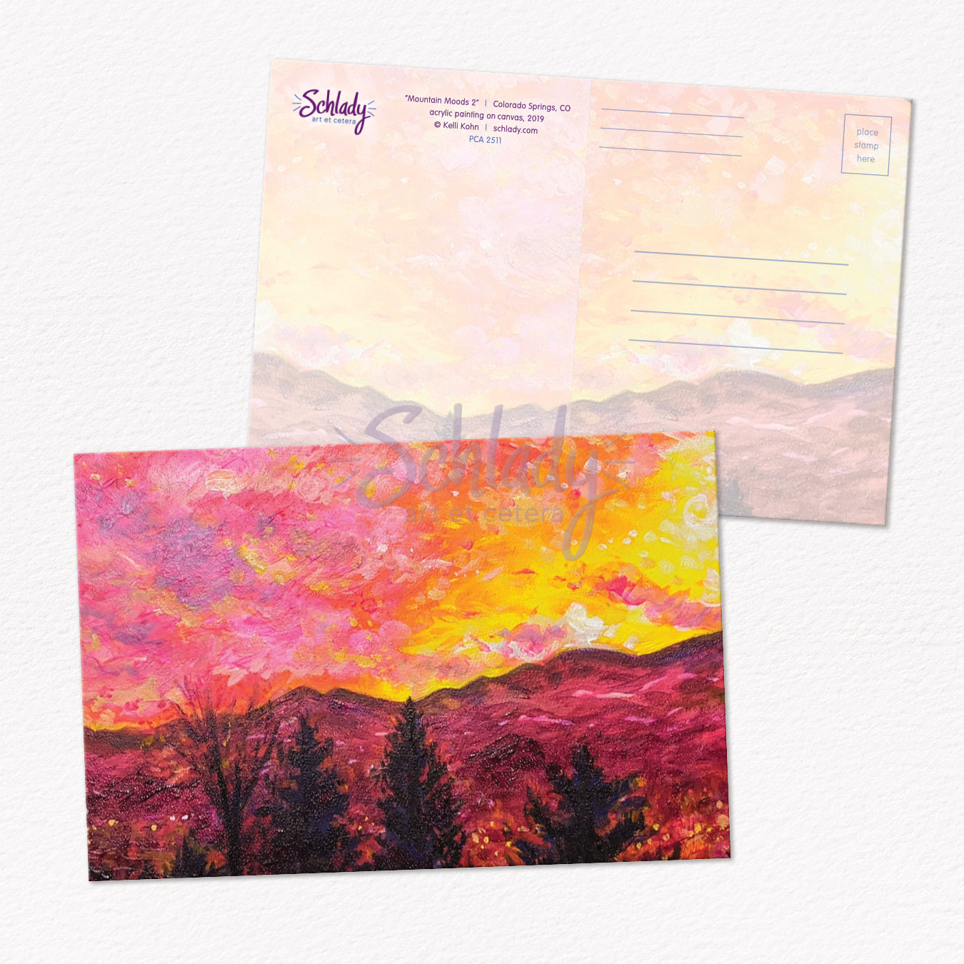 Mountain Moods 2 - Postcard