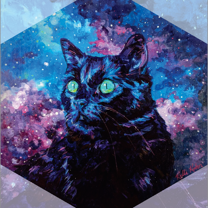 Wow Star Clouds - 8x10 Art Print