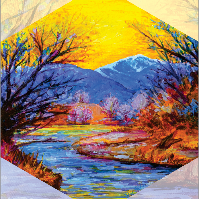 Mountain Moods 8 - 8x10 Art Print