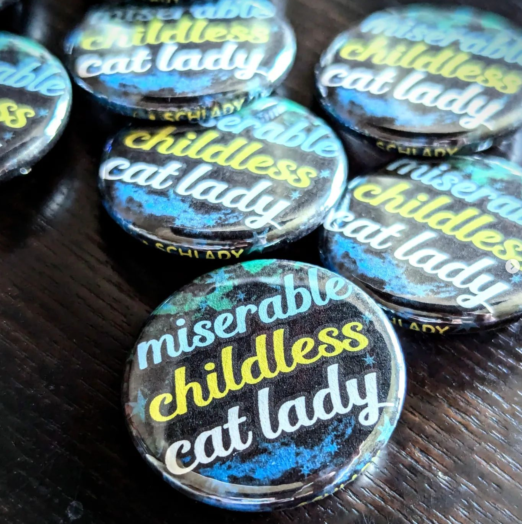 Miserable Childless Cat Lady - Magnet