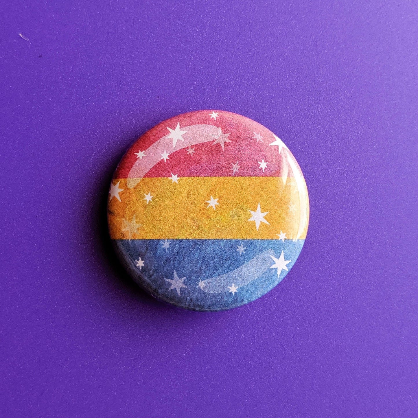 Starry Pan Pride Flag - Magnet