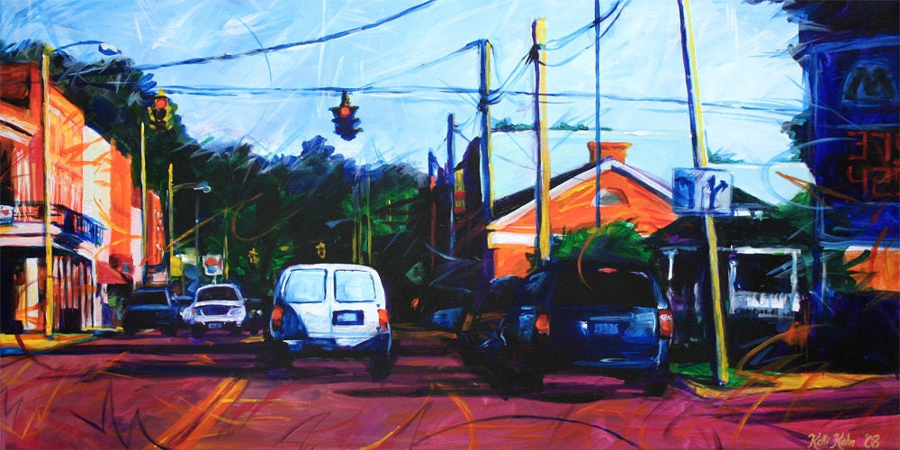 37 and 62 - Original Painting 36 x 18