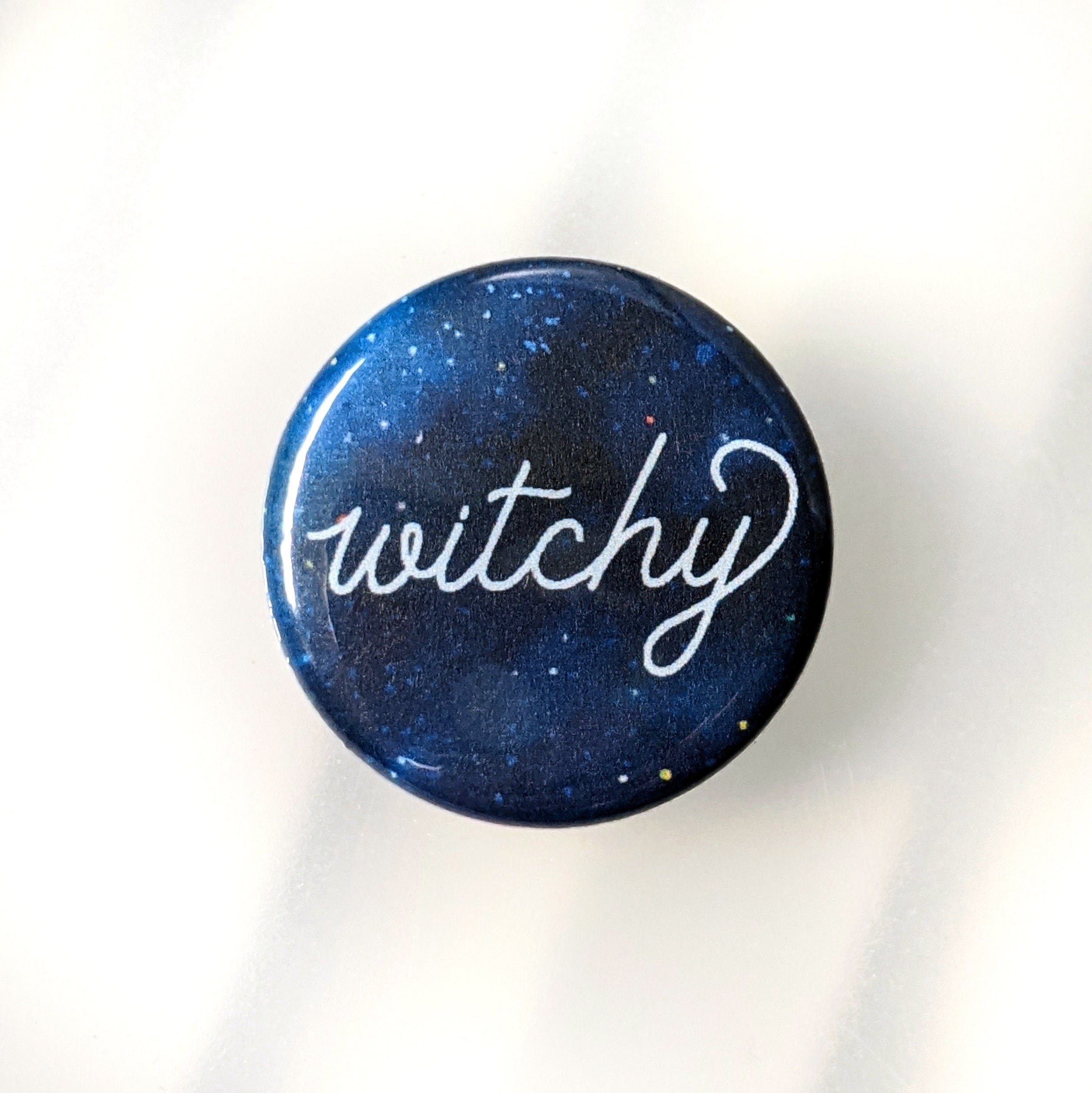 Witchy - Button Pin