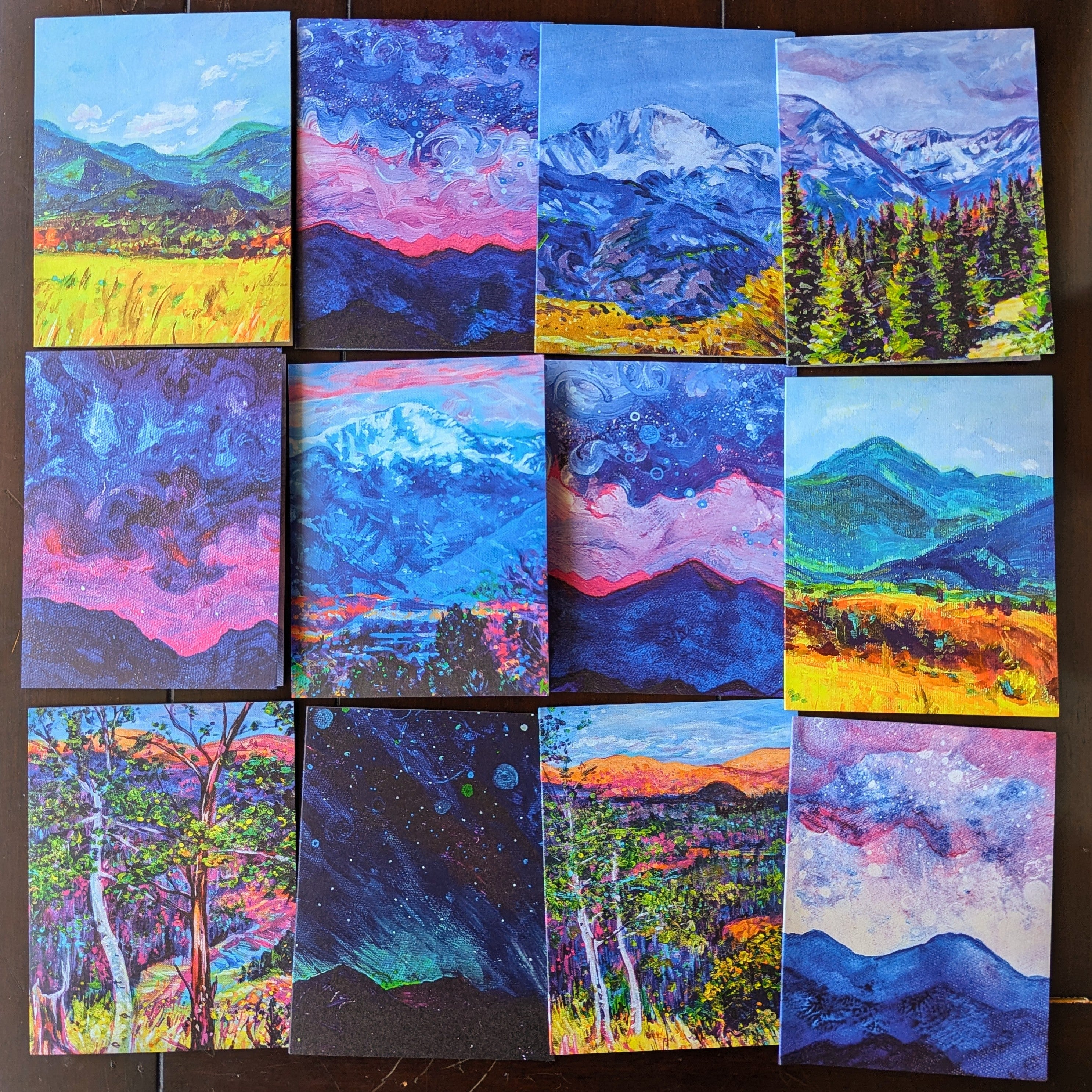 Blank Cards - Mountains