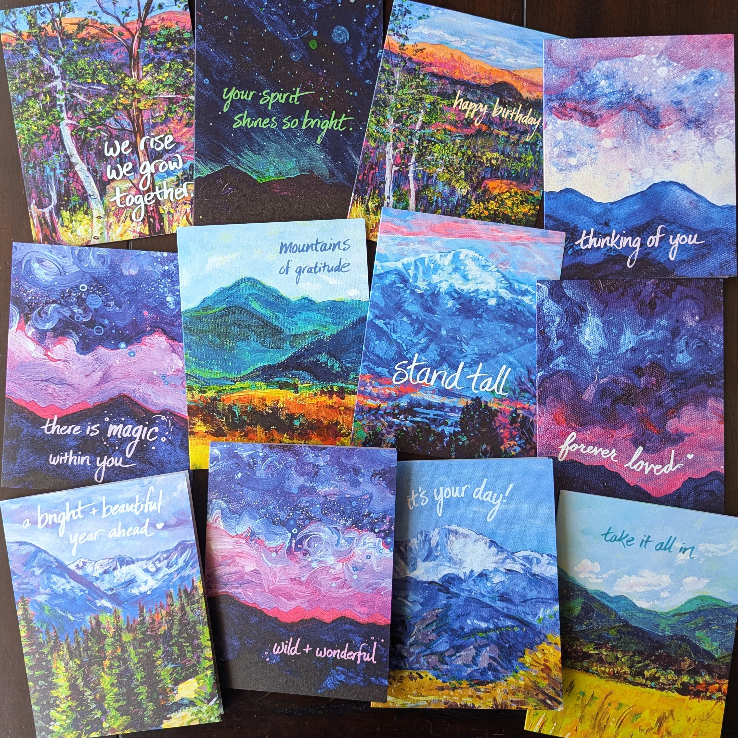 Greeting Cards - Mountains
