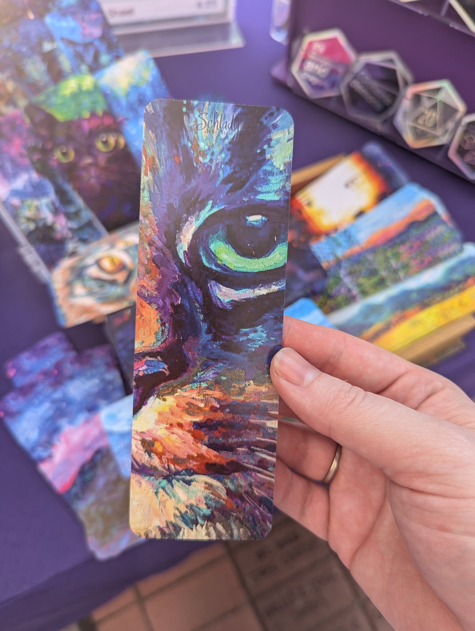 The Face of Carter - Cat Bookmark