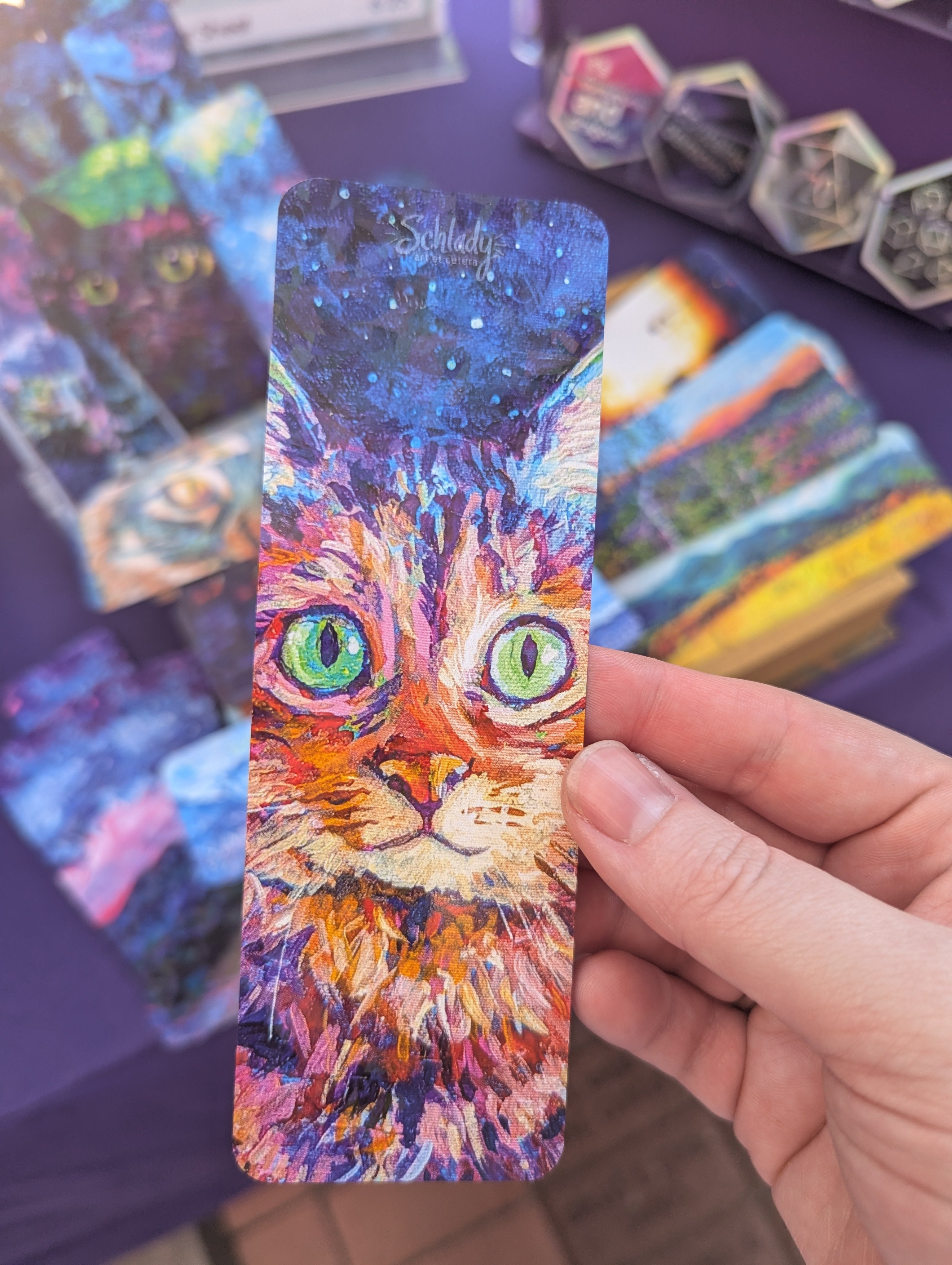 Miss Ma'am In Space - Cat Bookmark