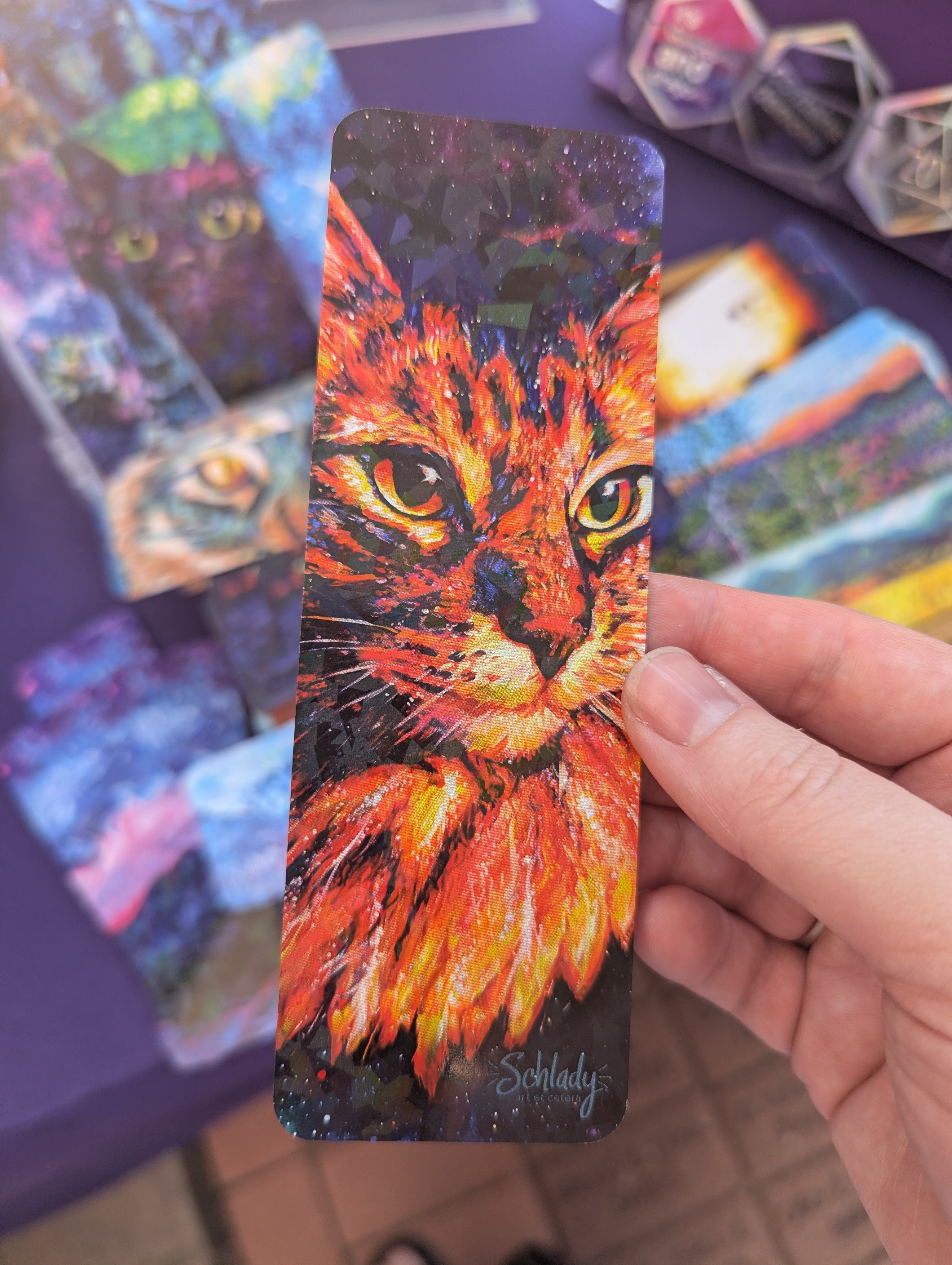 Galaxy Cat - Bookmark