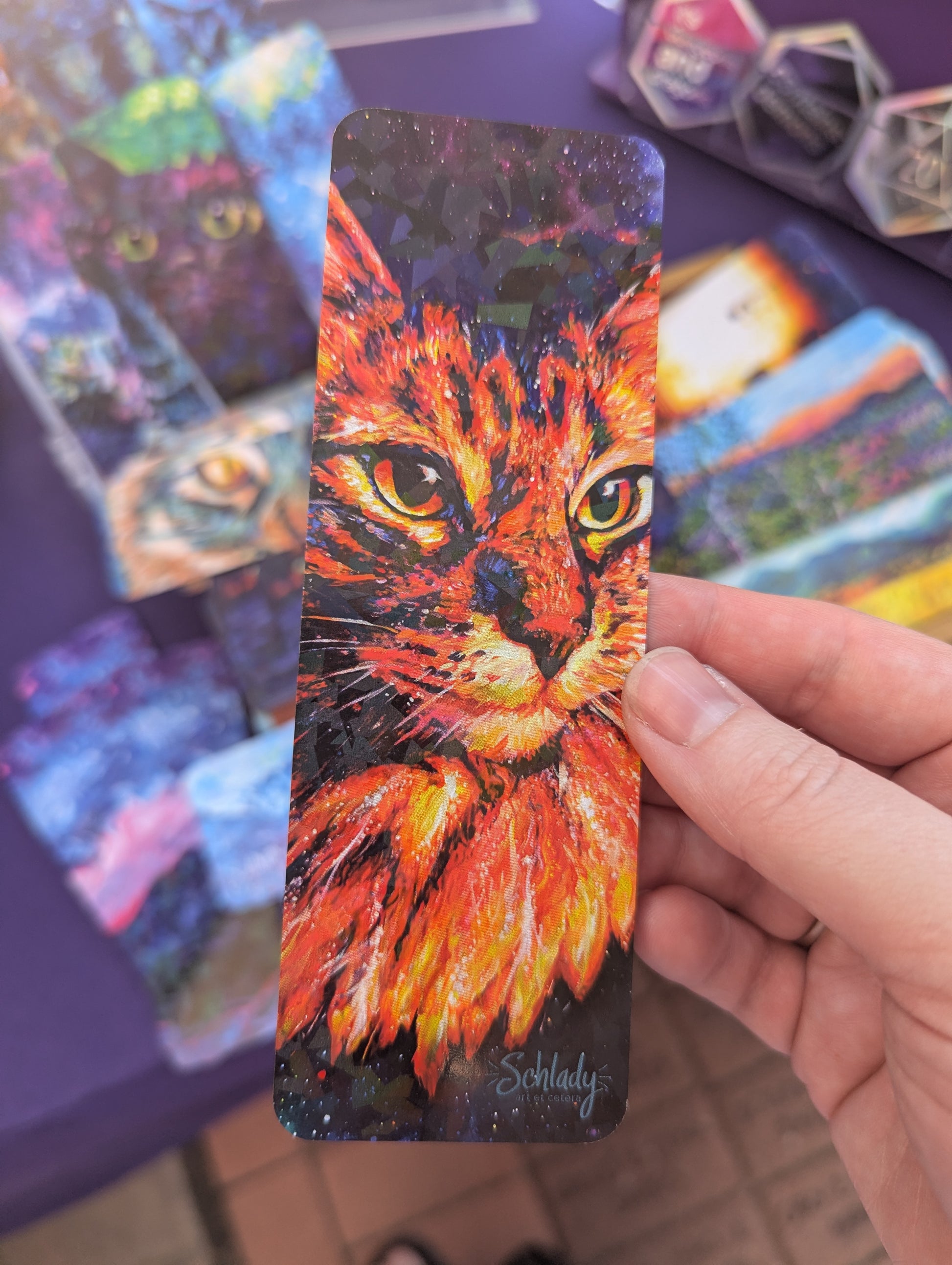 Galaxy Cat - Bookmark