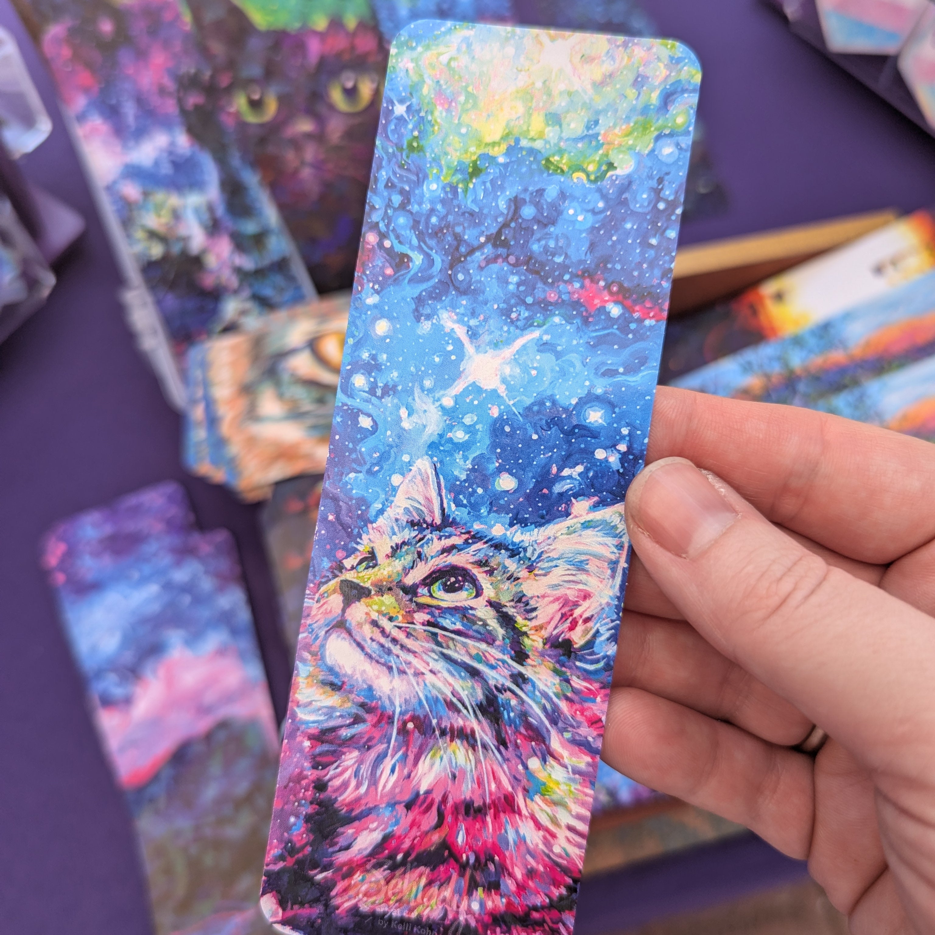 Wild Blue Galaxy - Bookmark