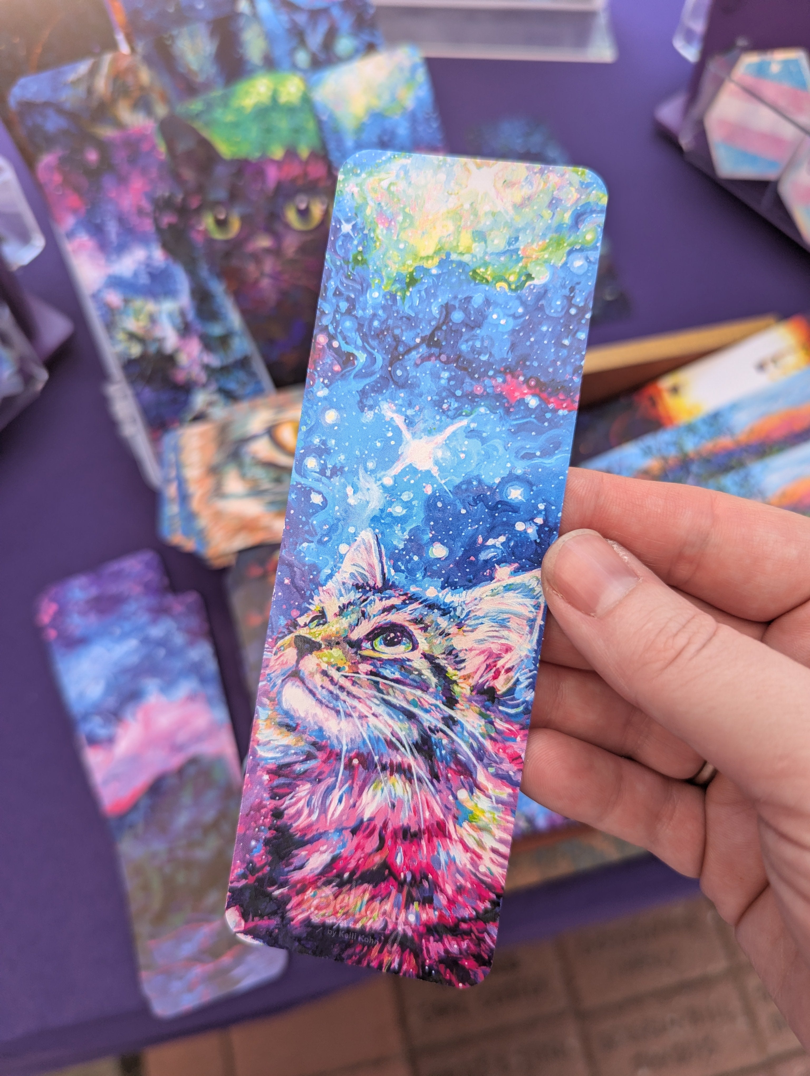 Wild Blue Galaxy - Bookmark
