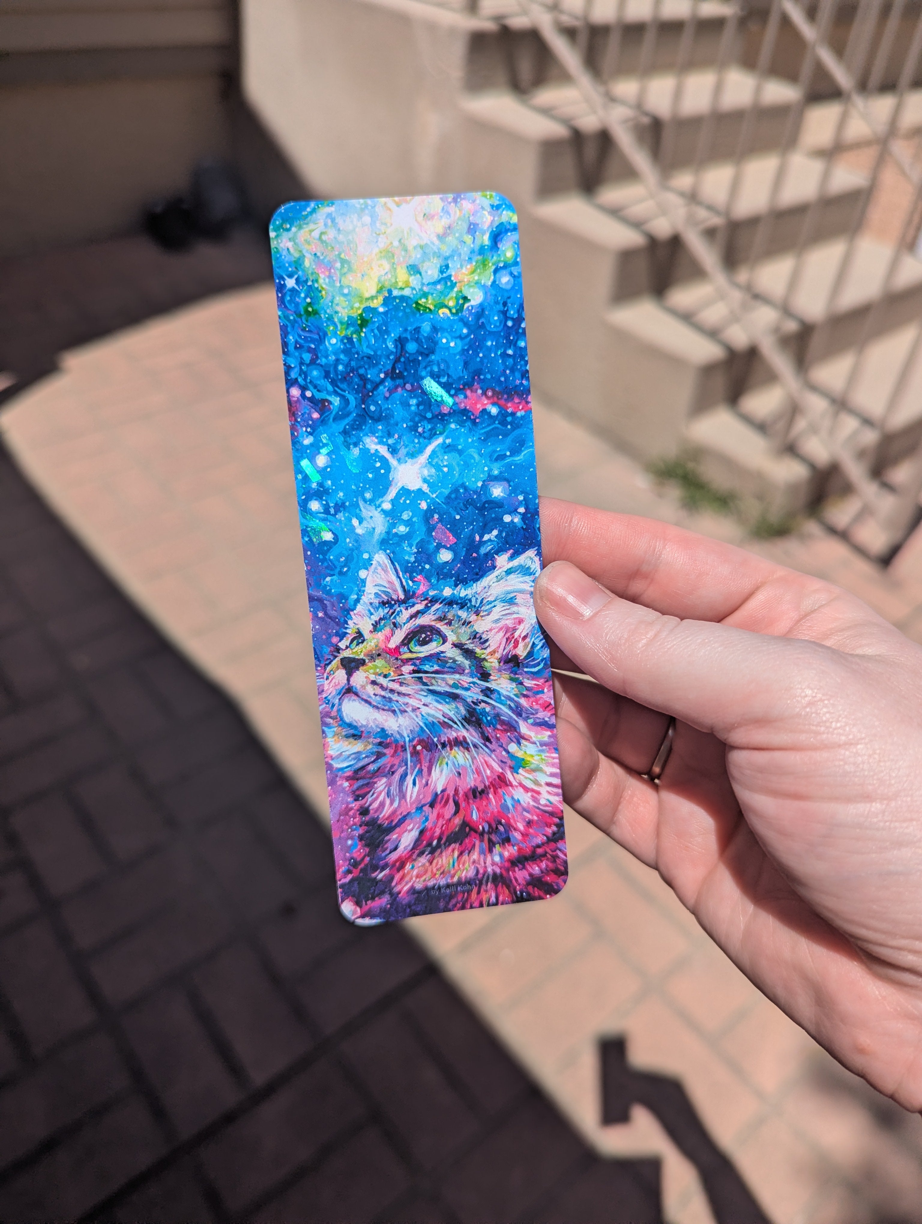 Wild Blue Galaxy - Bookmark