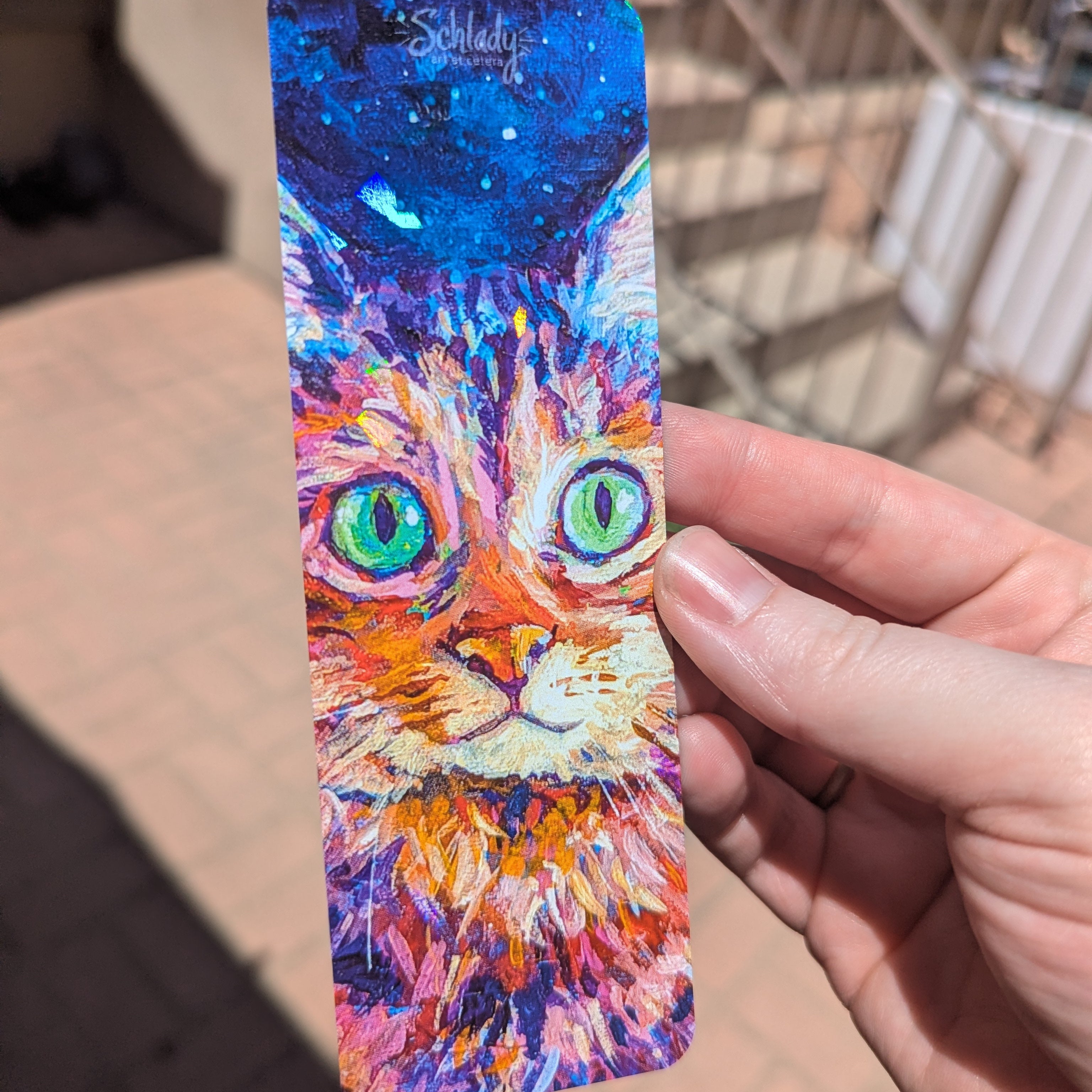 Miss Ma'am In Space - Cat Bookmark