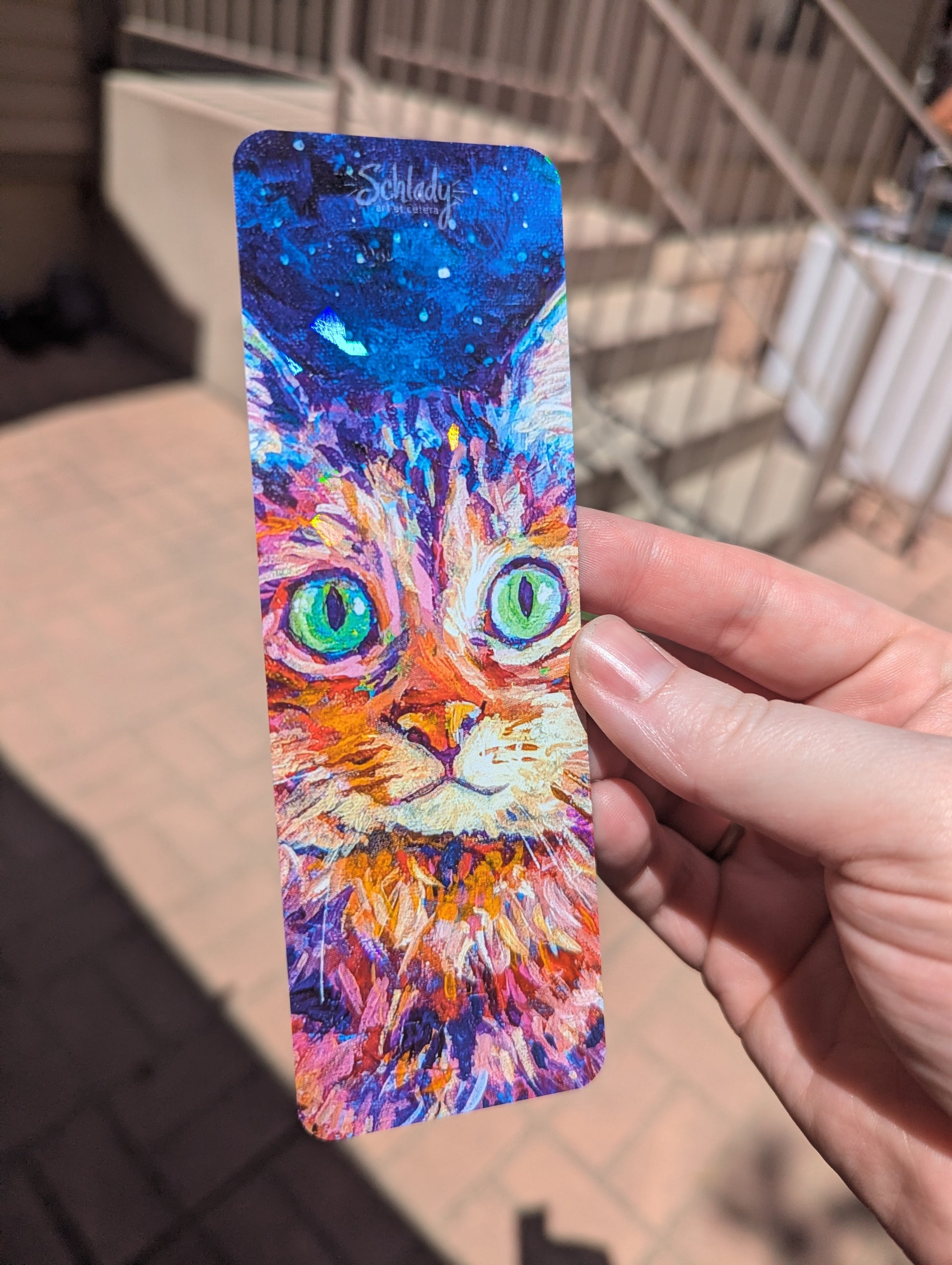 Miss Ma'am In Space - Cat Bookmark