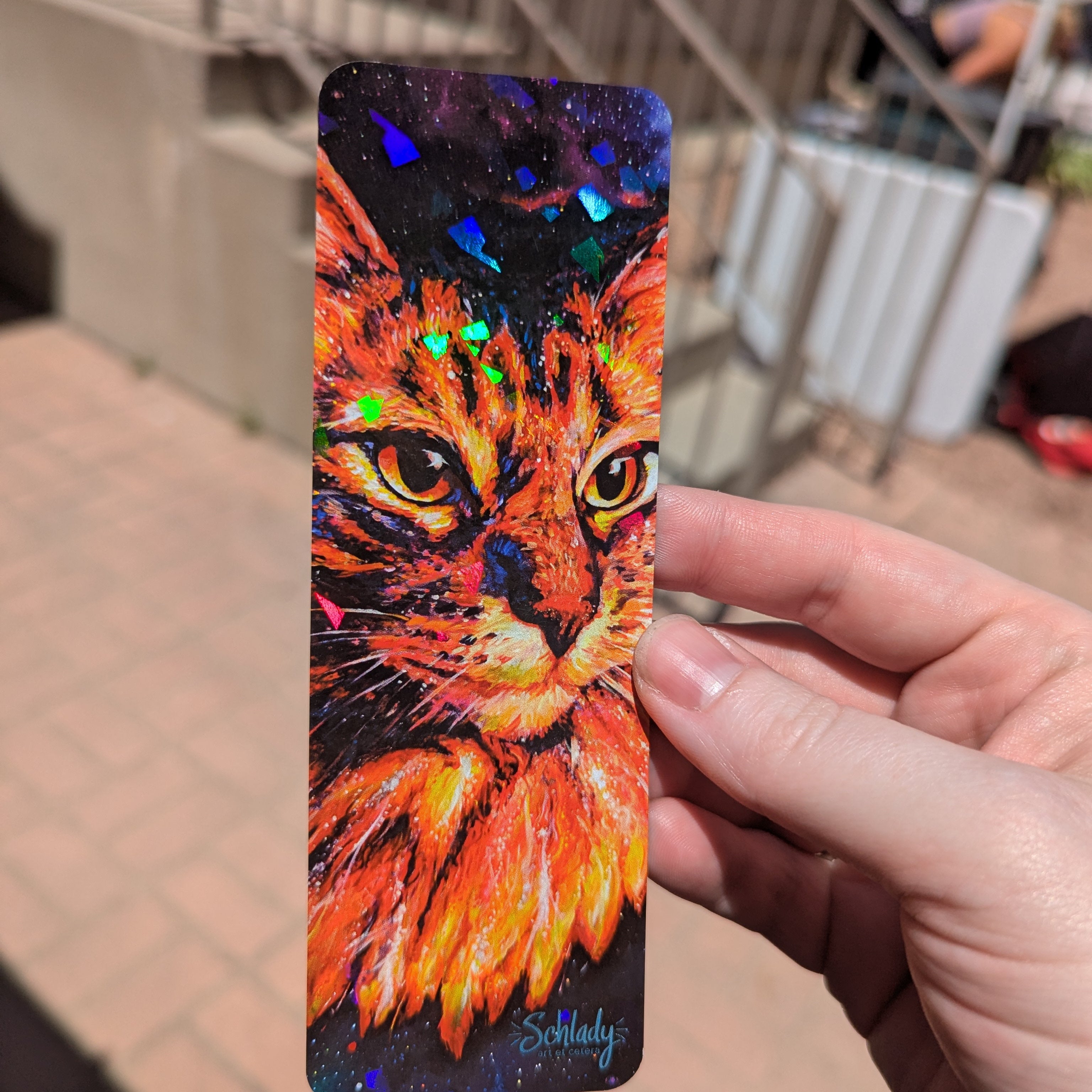Galaxy Cat - Bookmark