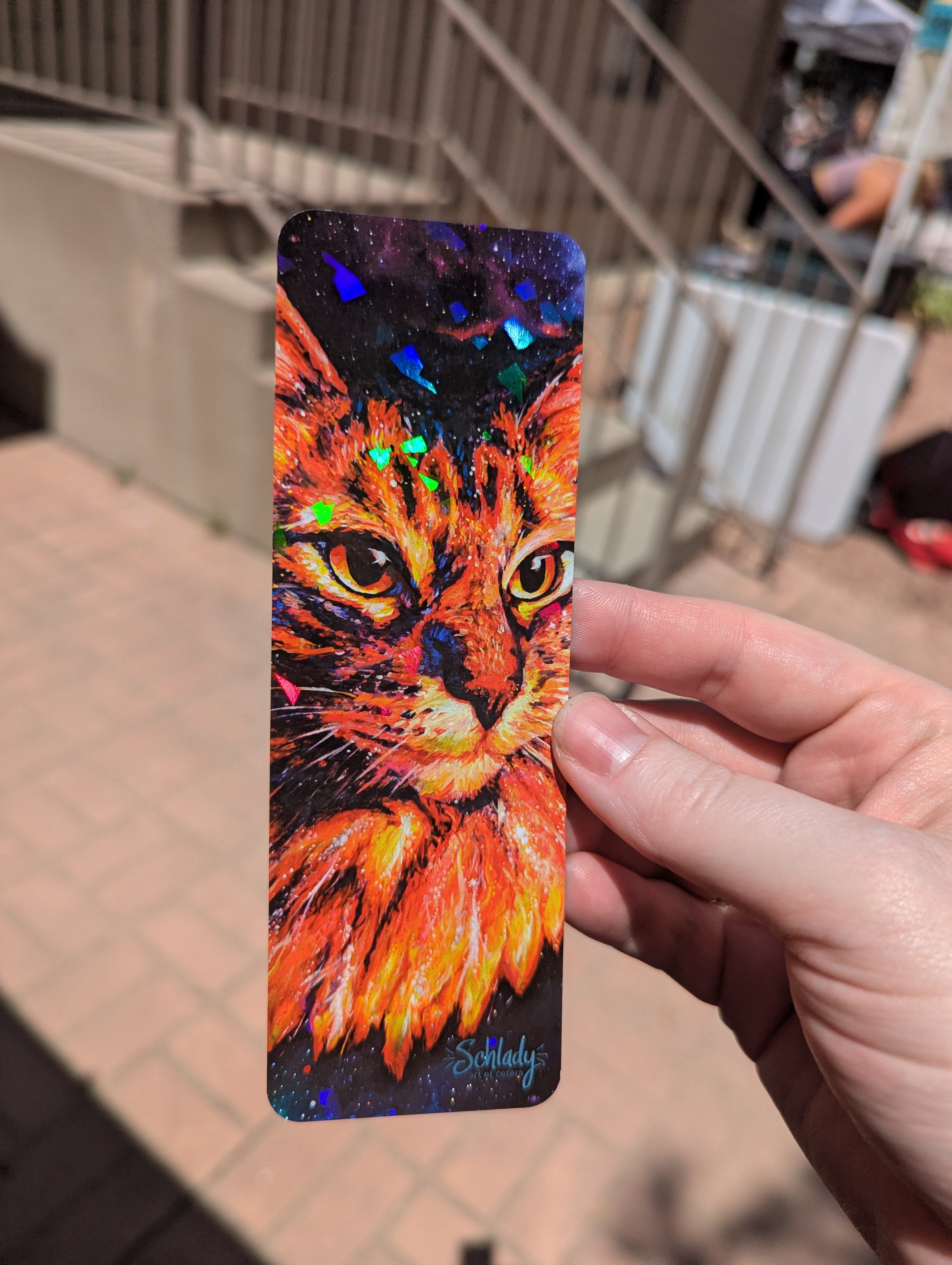 Galaxy Cat - Bookmark