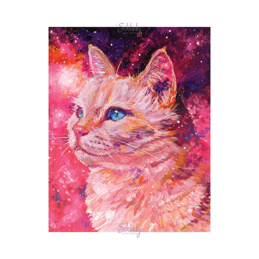 Holographic Art Print - "Magenta Wonder"