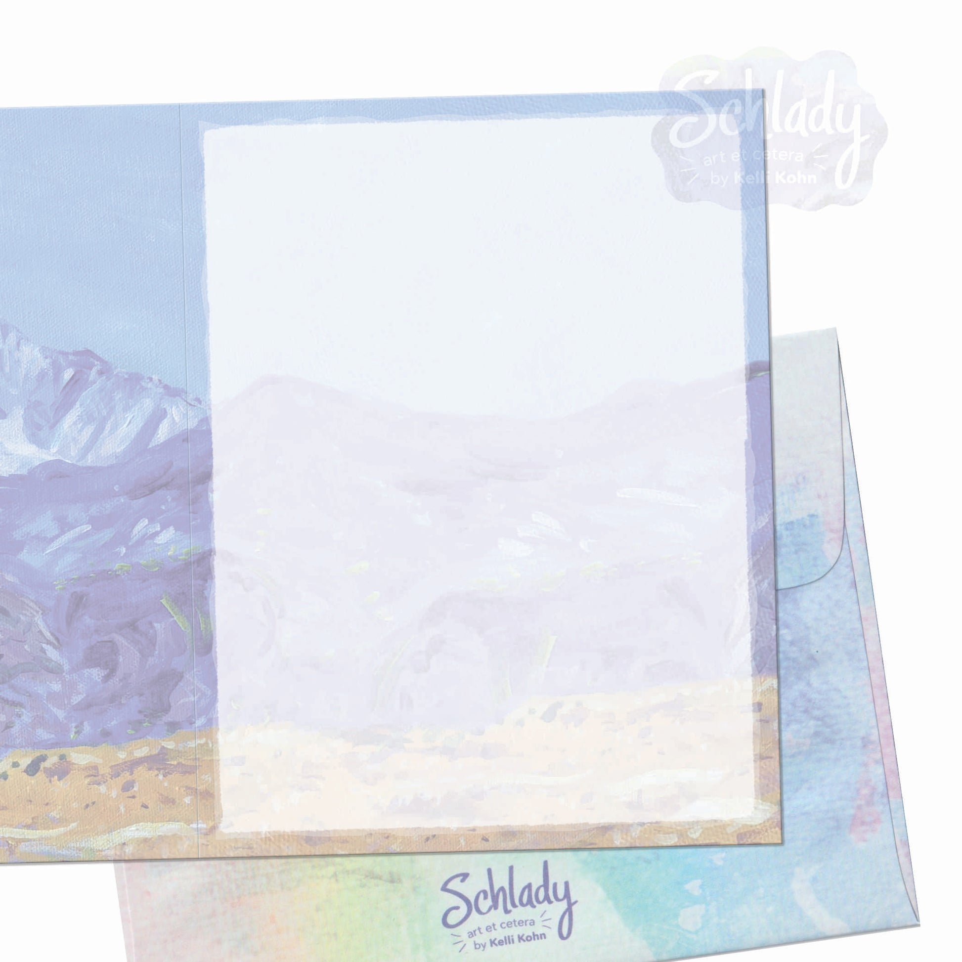 Mountain Moods 7 - Blank Mountain Card