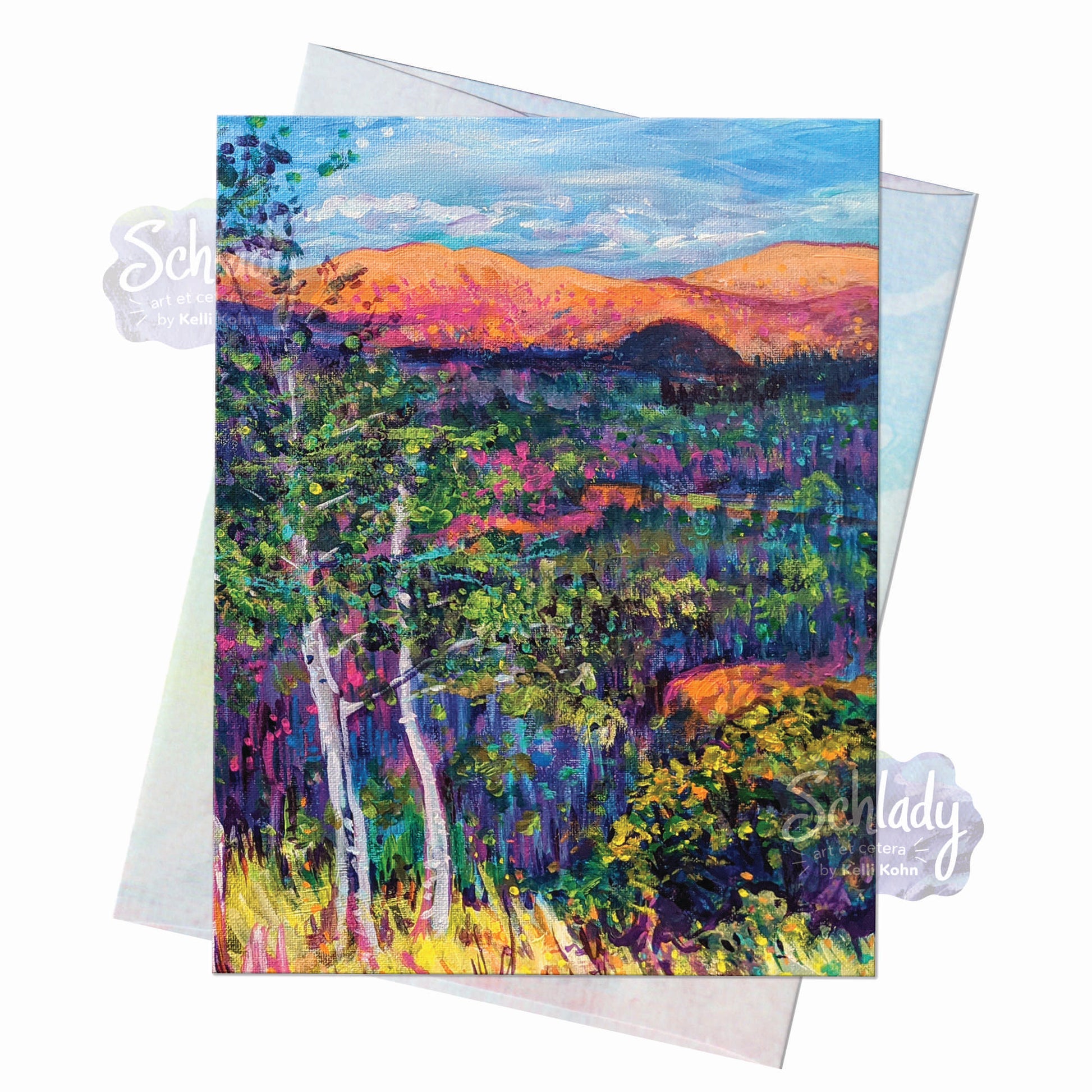 Love At First Site - Blank Mountain Card