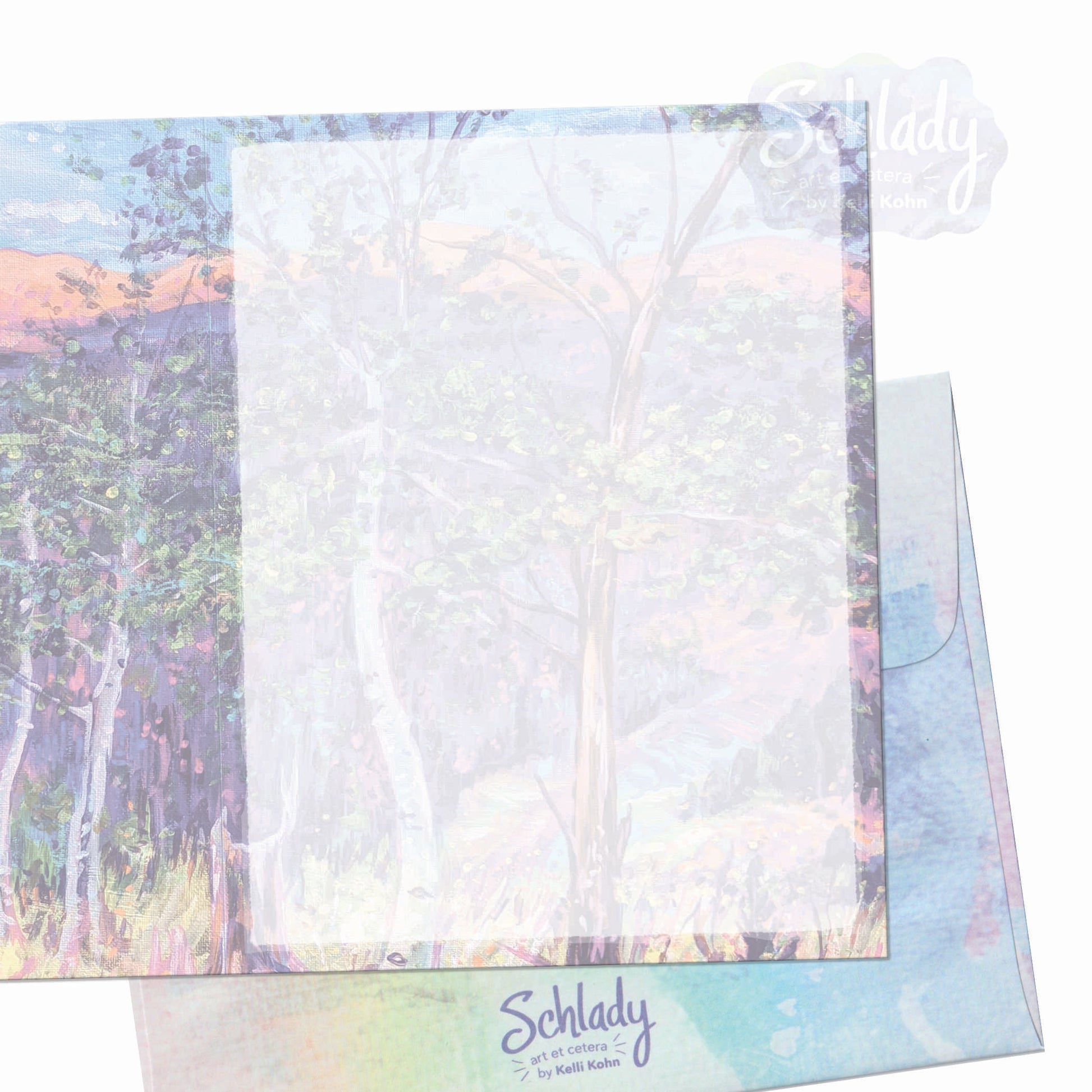 Love At First Site - Blank Mountain Card