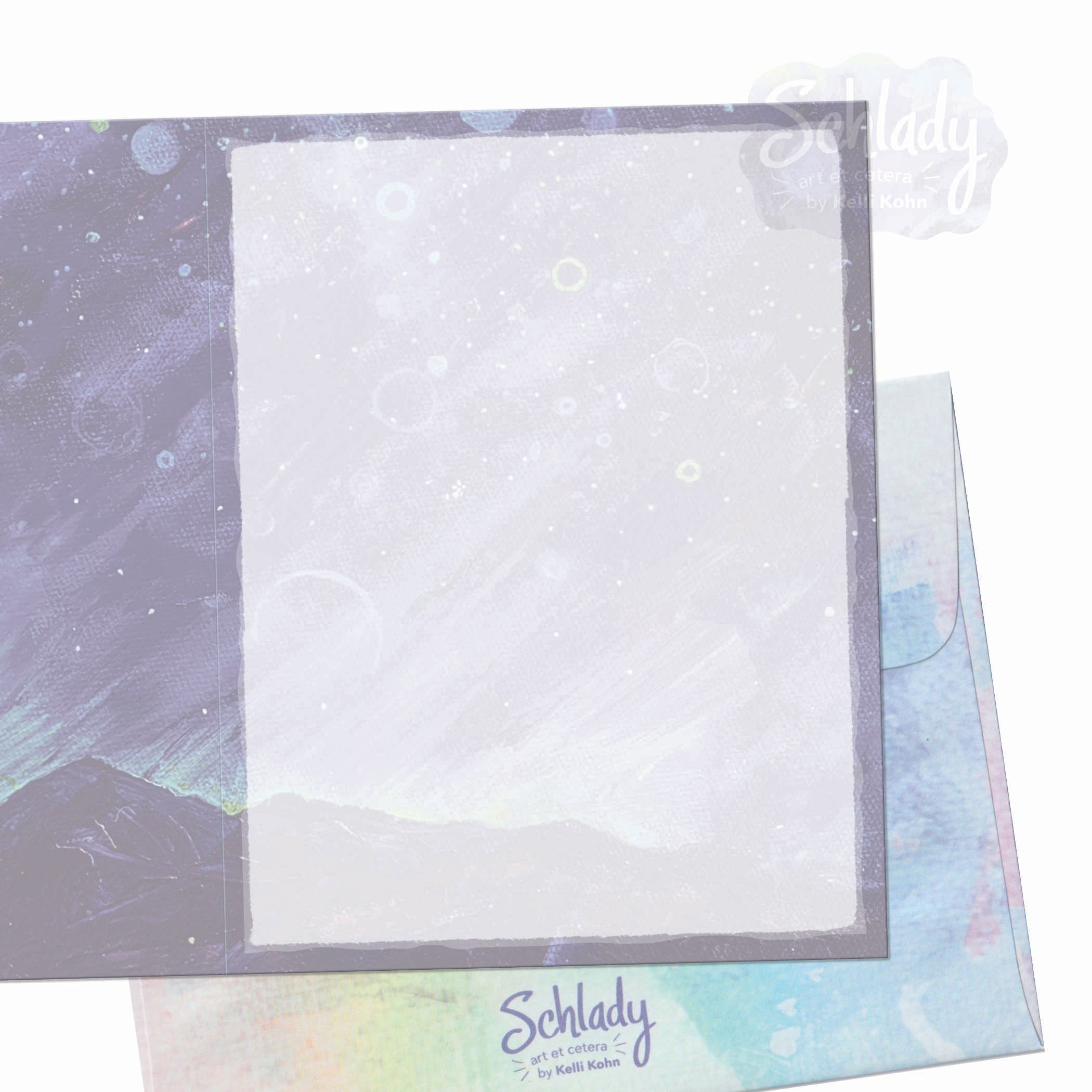 Waiting For The Meteors - Blank Mountain Card