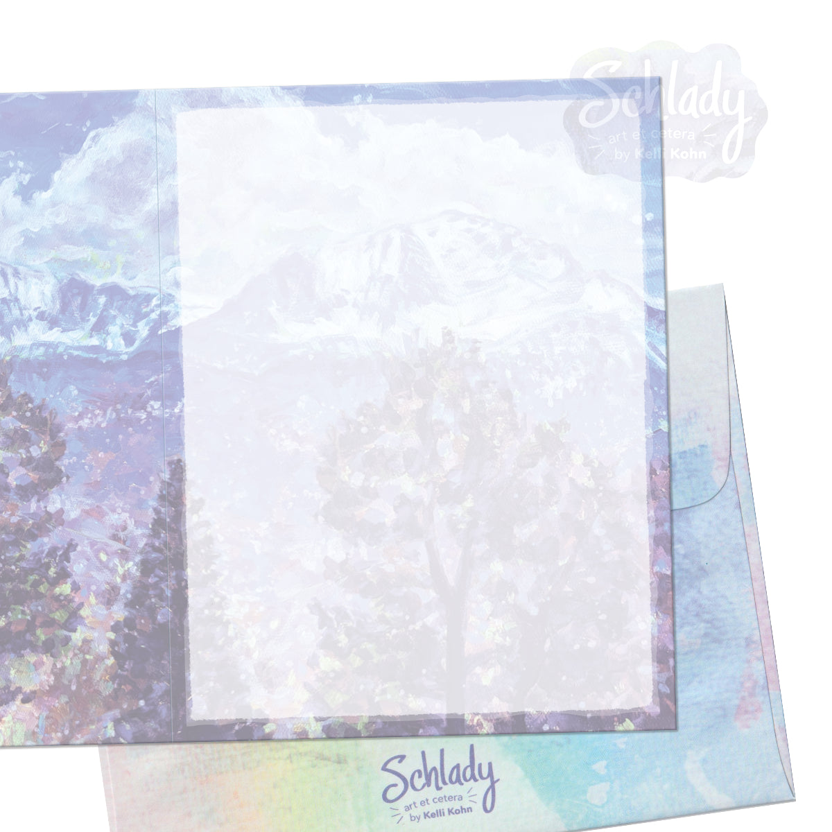 Fresh Mountain Air - Blank Mountain Card