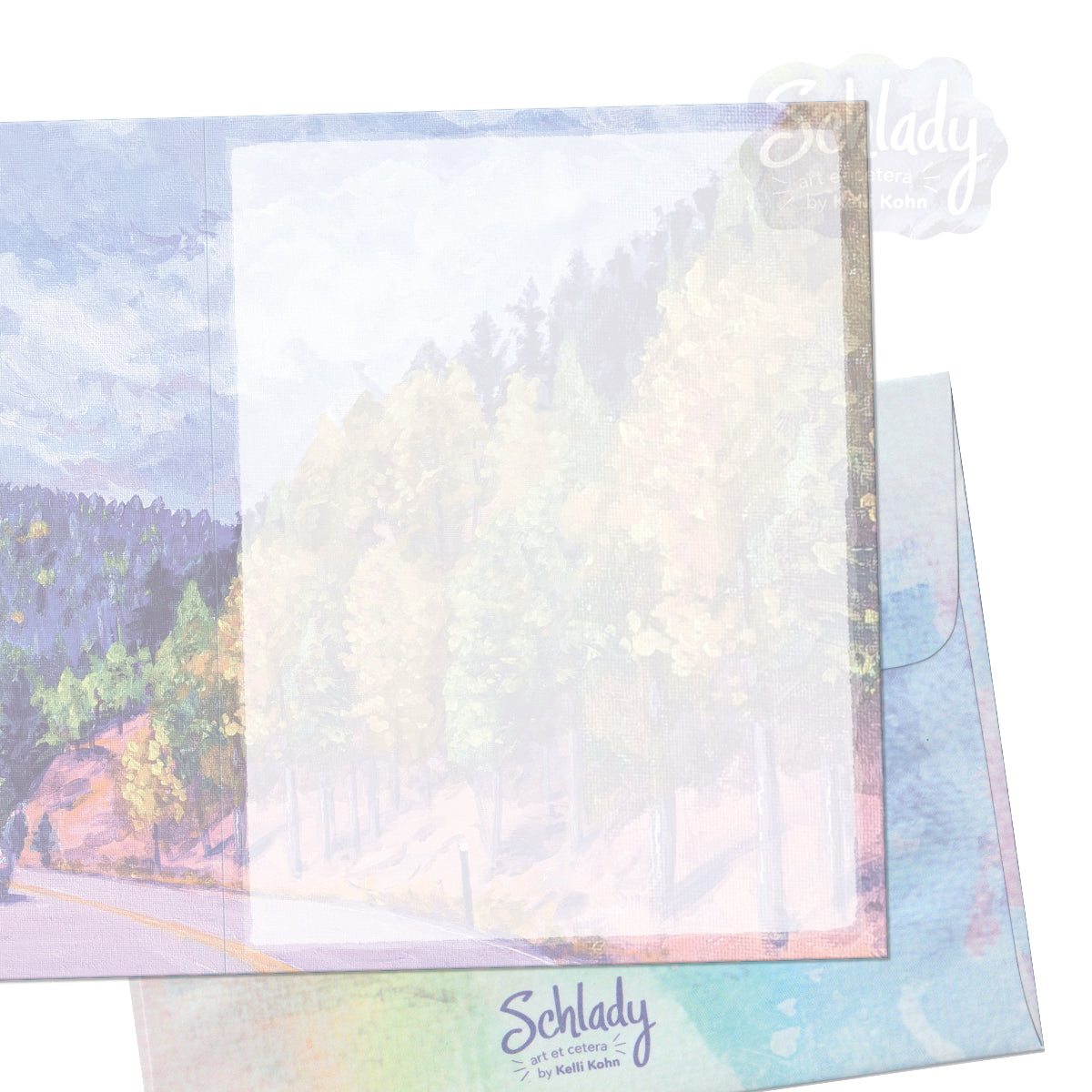 67 Aspens - Blank Mountain Card