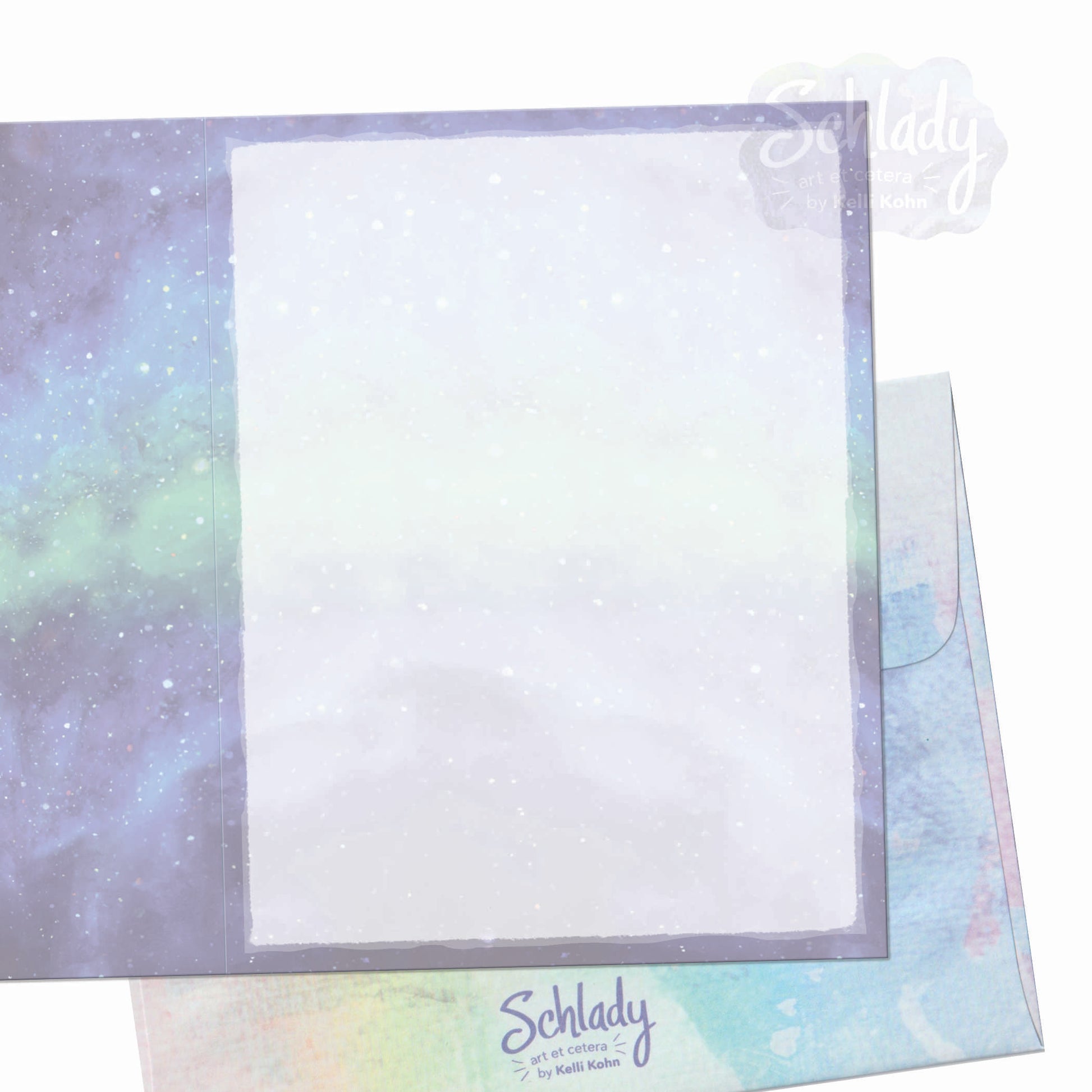 Galaxy Cat II - Blank Cat Card