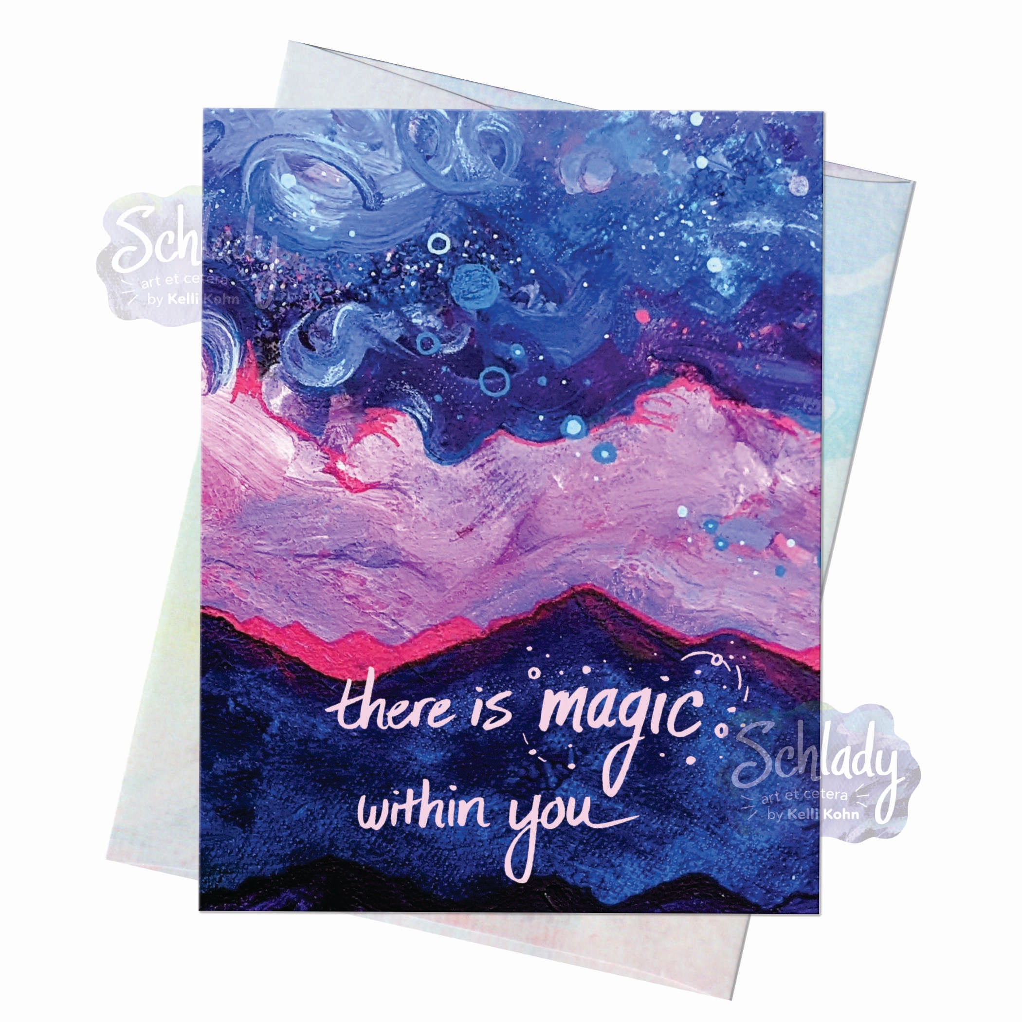 Magic Within You - Mountain Encouragement Card