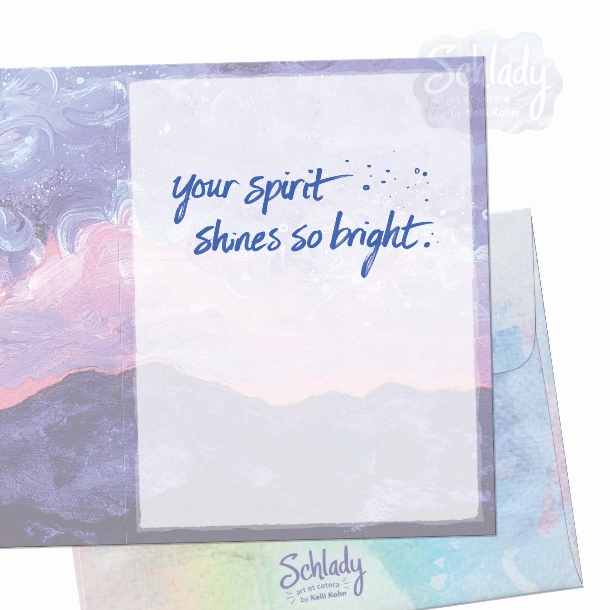 Magic Within You - Mountain Encouragement Card