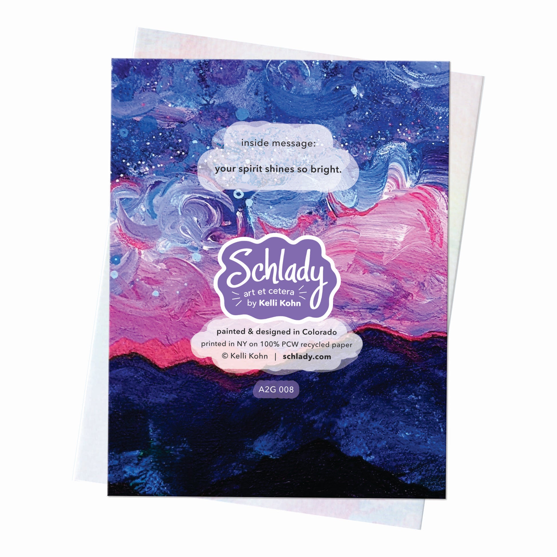 Magic Within You - Mountain Encouragement Card