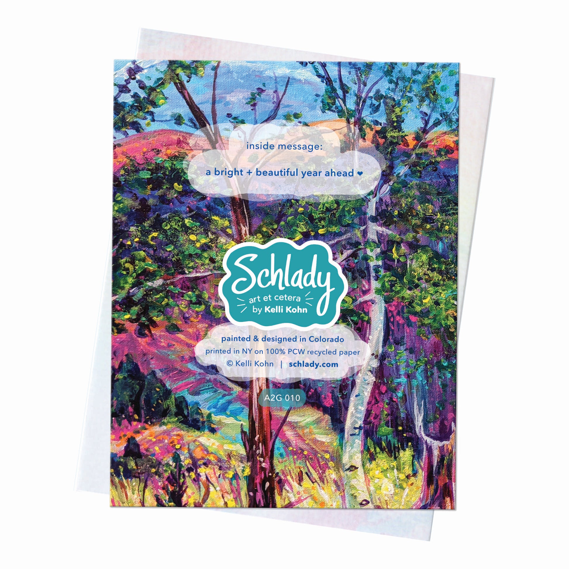 Happy Birthday Site - Mountain Card