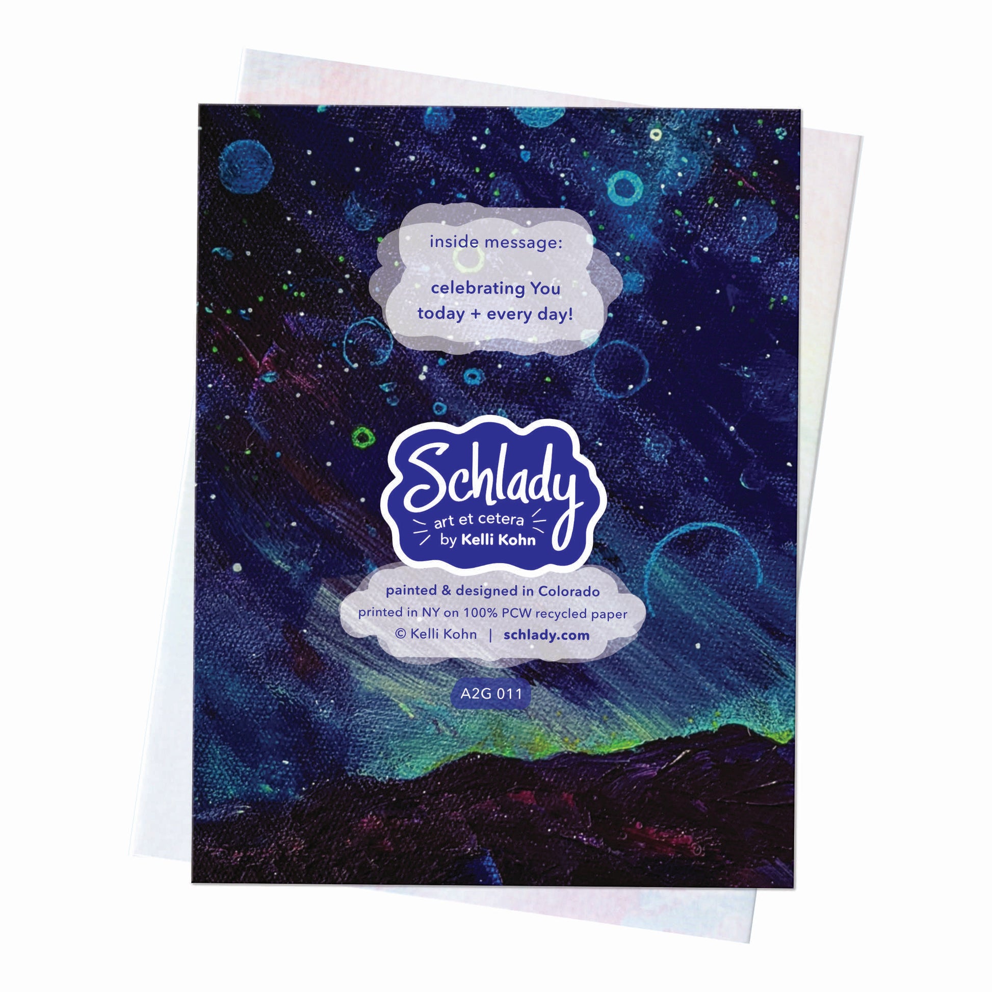 Your Spirit Shines So Bright - Many Occasion Mountain Card