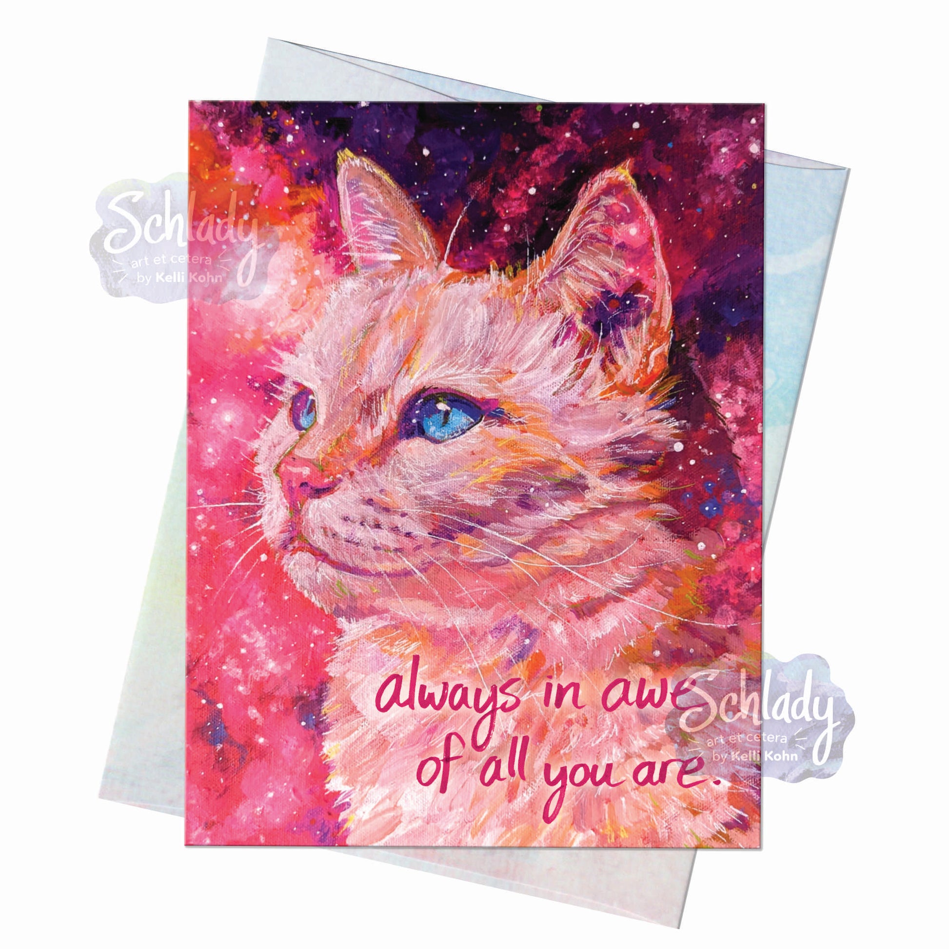 Always In Awe - Many Occasions Cat Card