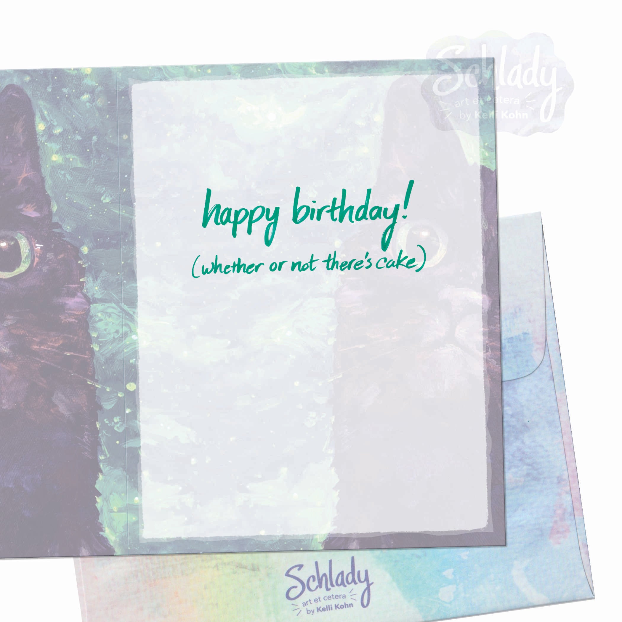 Got Any Cake? - Cat Birthday Card