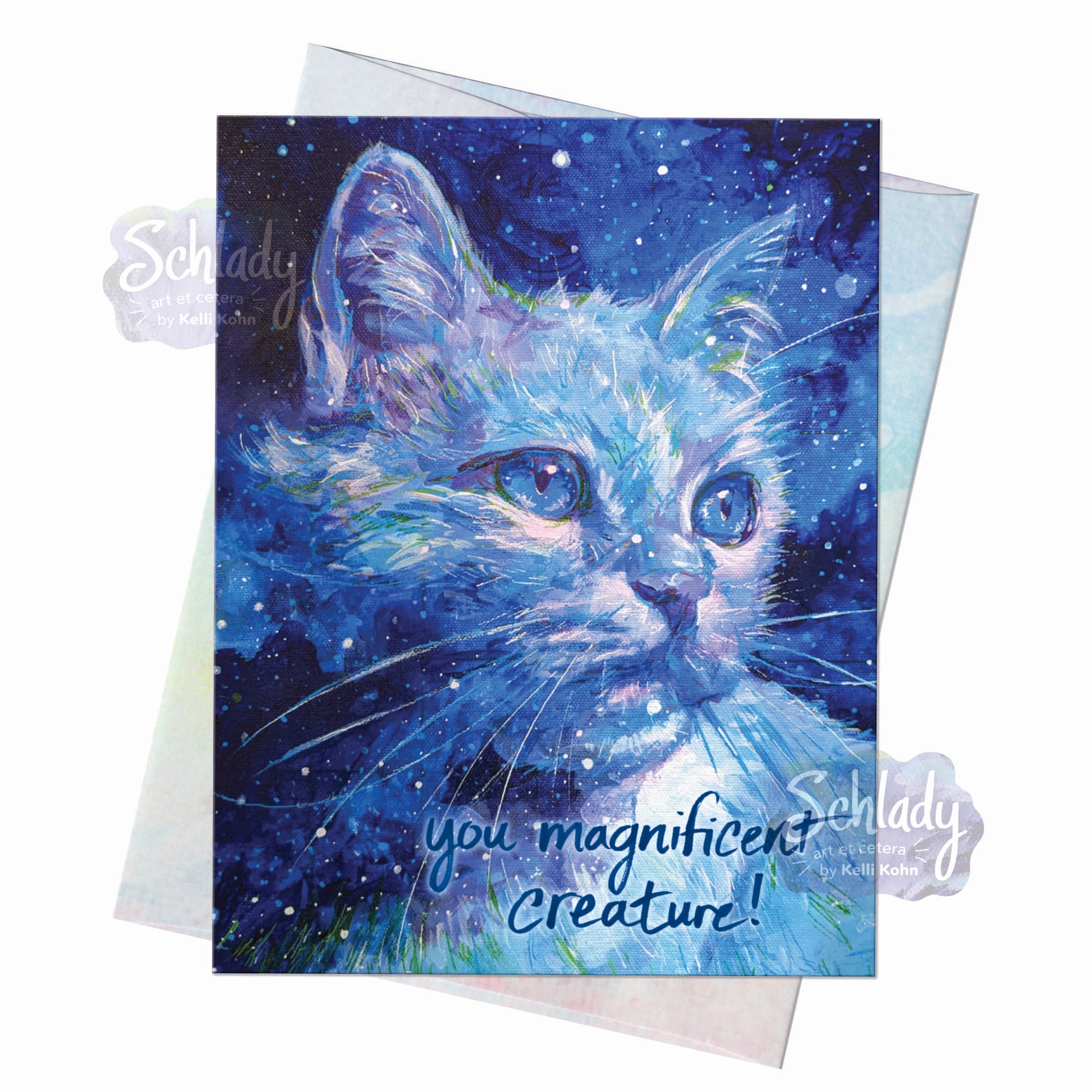 You Magnificent Creature - Many Occasions Cat Card