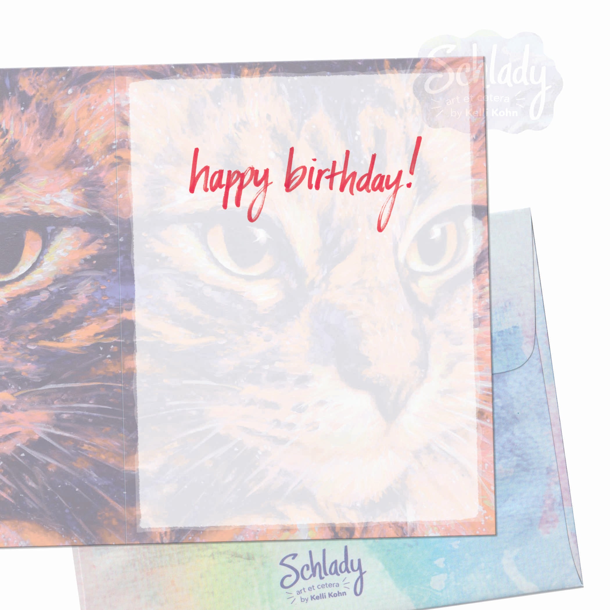 Today Is All About You - Cat Birthday Card