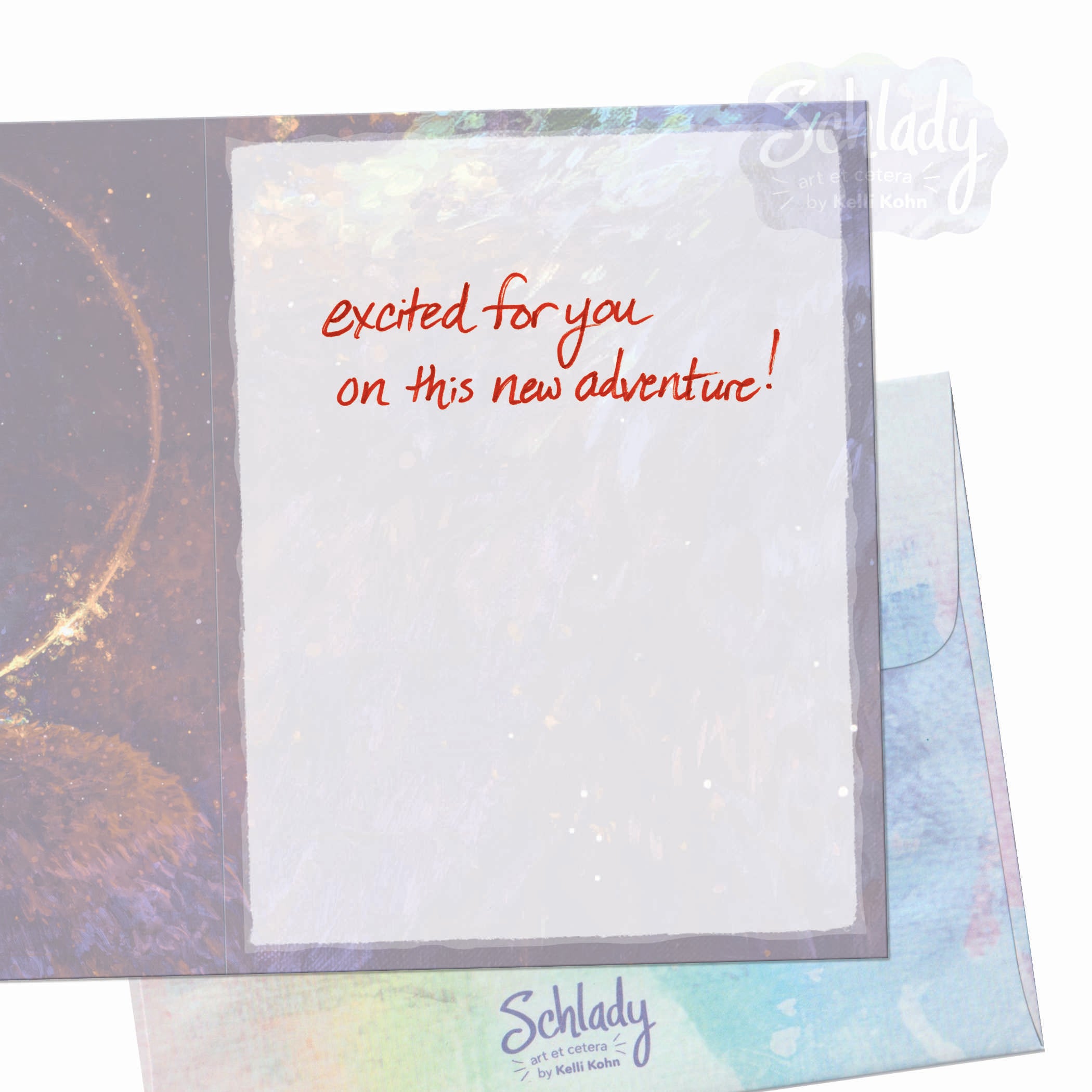 Onward - Cat Congrats Card