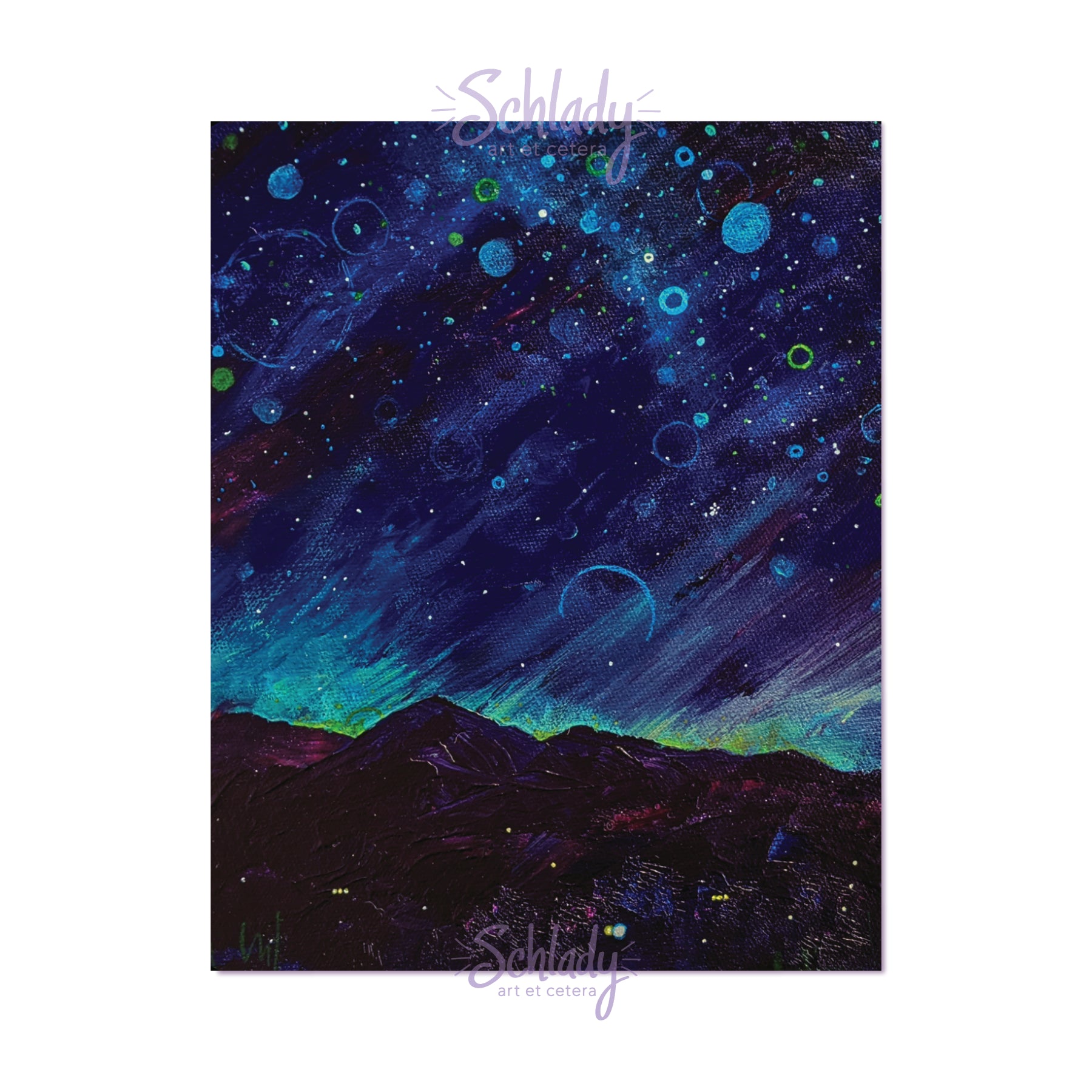 Waiting For The Meteors - 11x14 Art Print