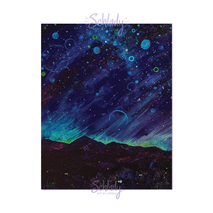 Waiting For The Meteors - 11x14 Art Print