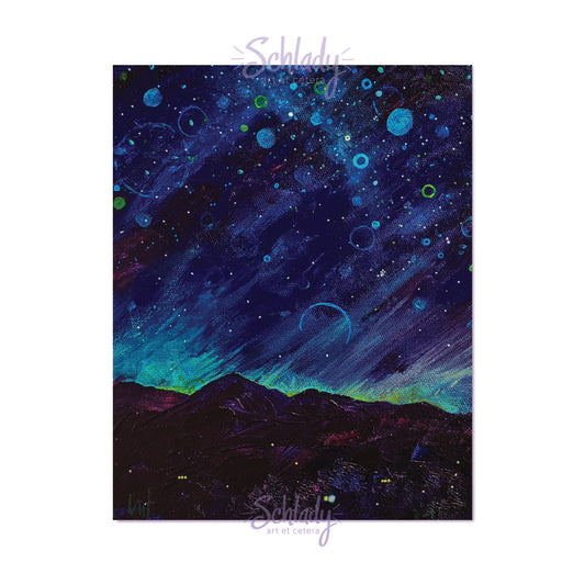 Waiting For The Meteors - 11x14 Art Print