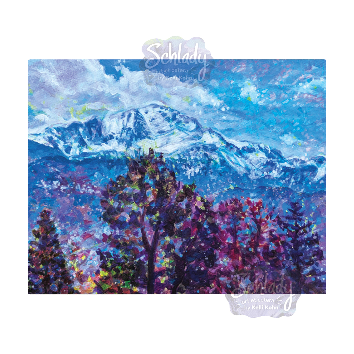 Fresh Mountain Air Detail - 11x14 Art Print