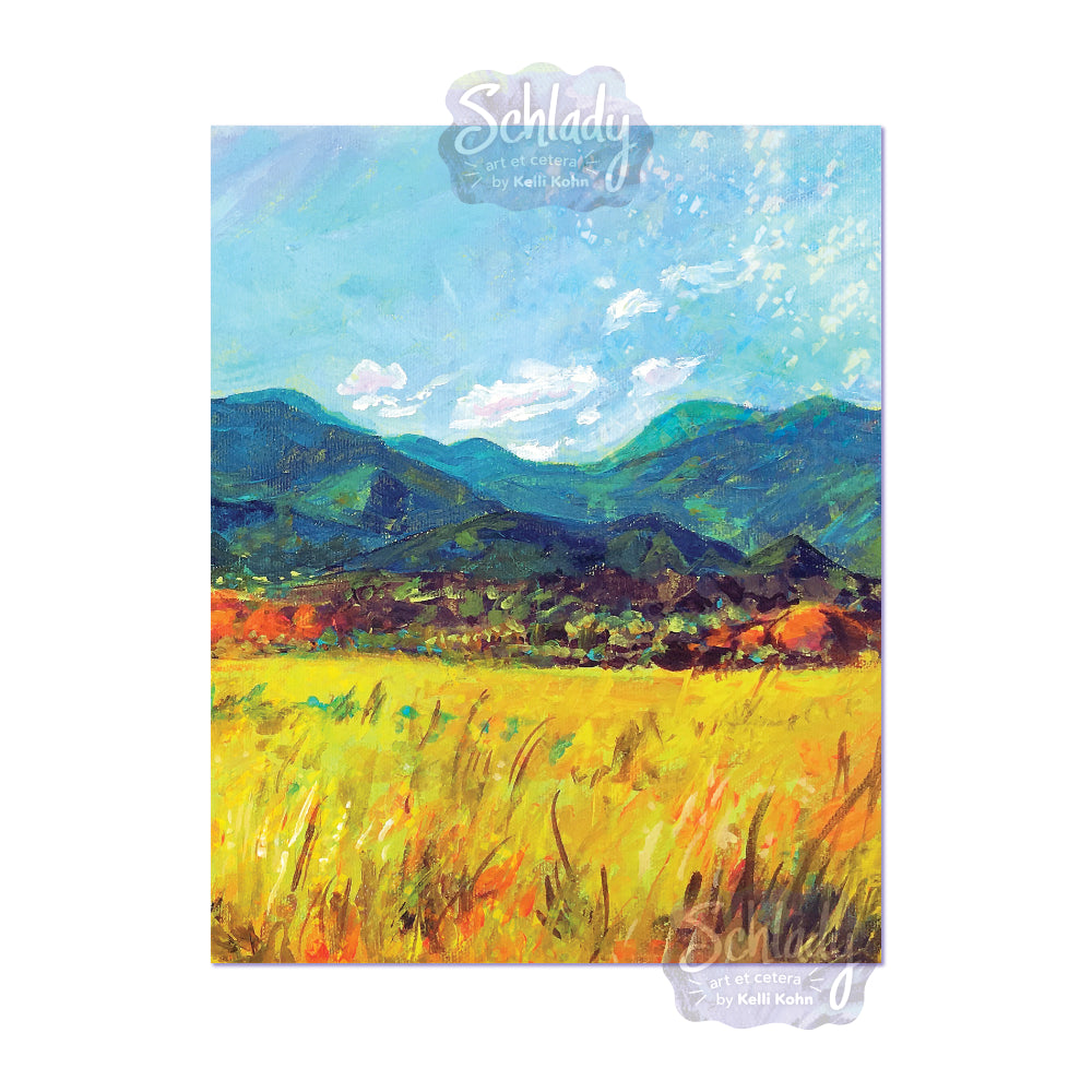 Open Space Detail - 8x10 Art Print