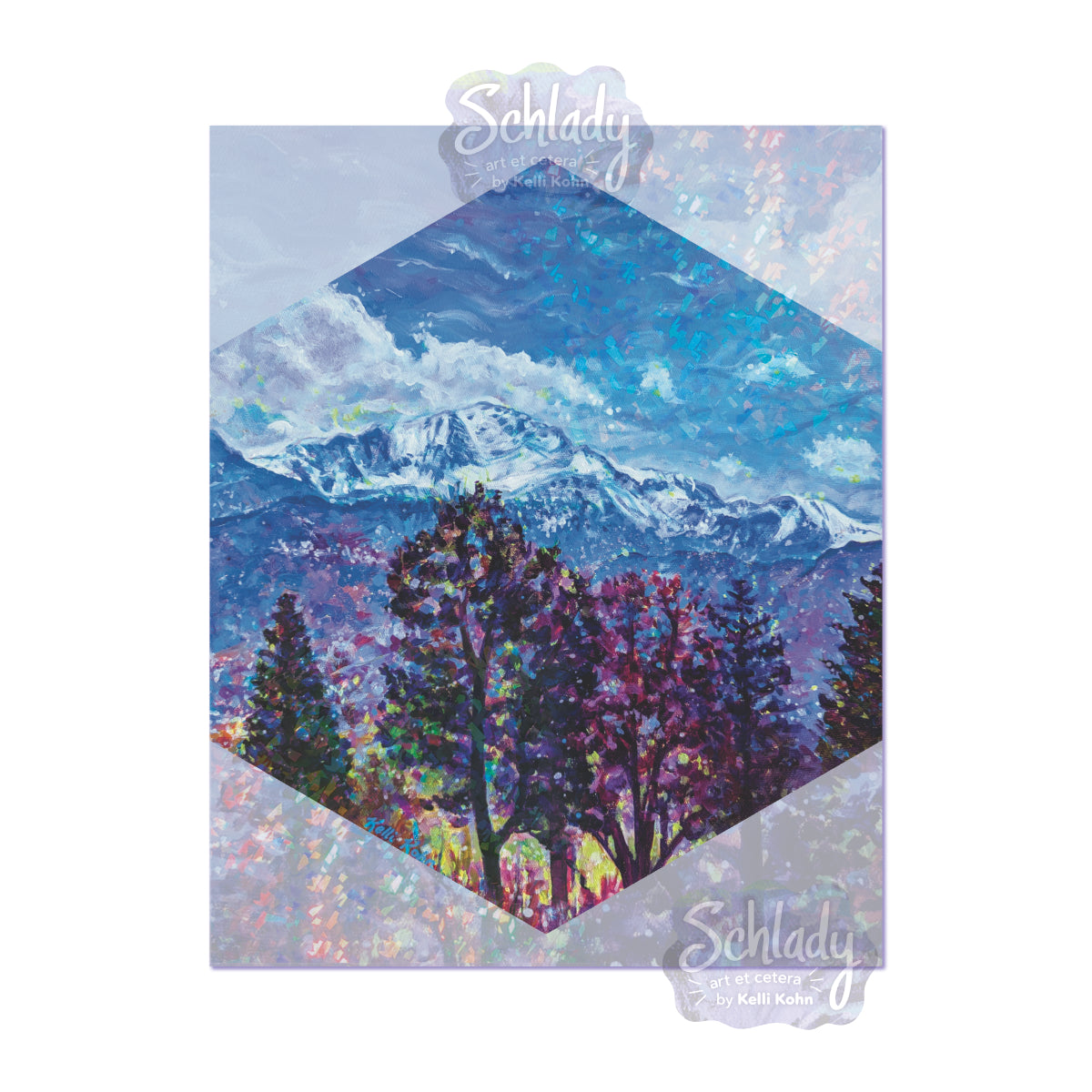 Fresh Mountain Air - 8x10 Art Print