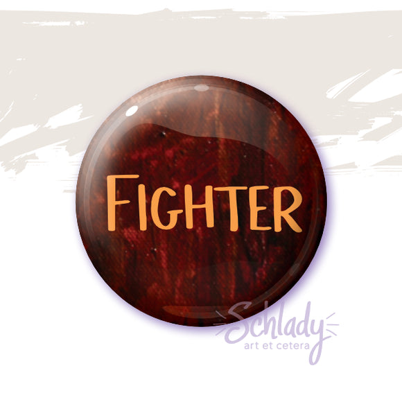 Fighter - Button Pin